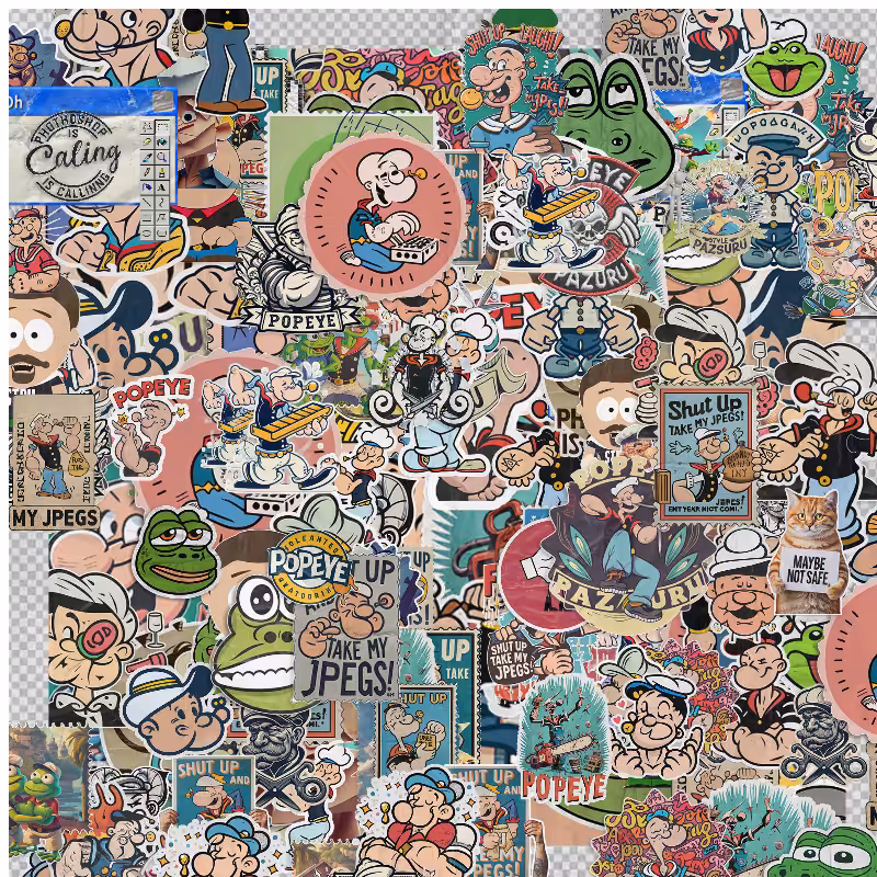 Sticker addict: PEPEYE #14