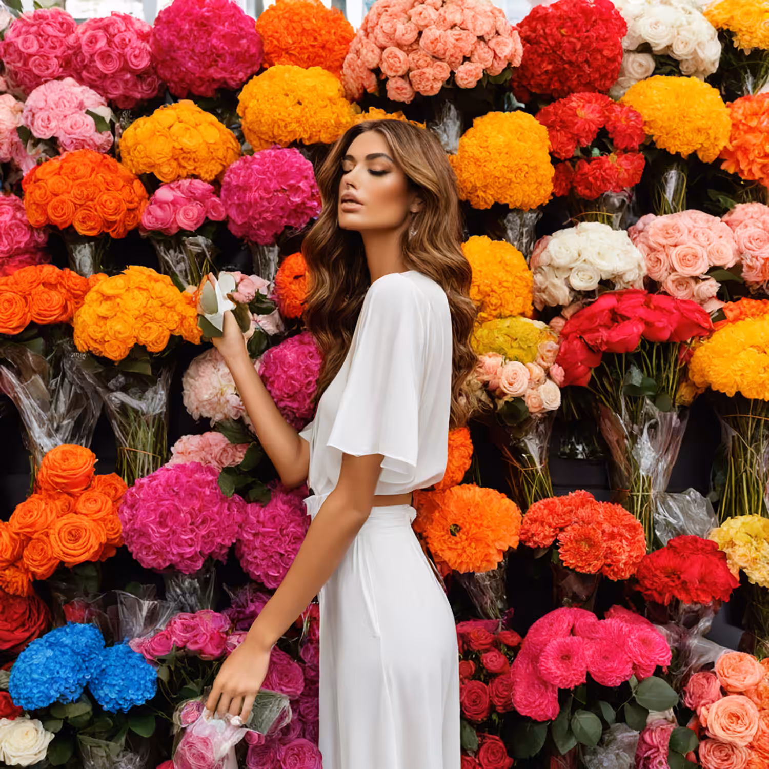 Wall of Flowers