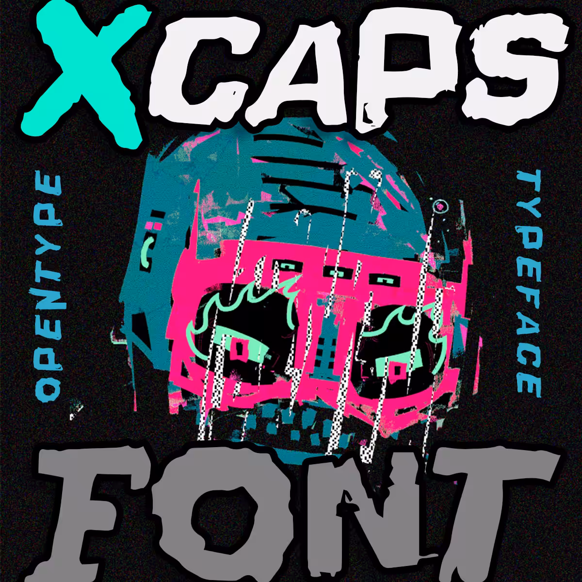 XCAPS BASIC FONT