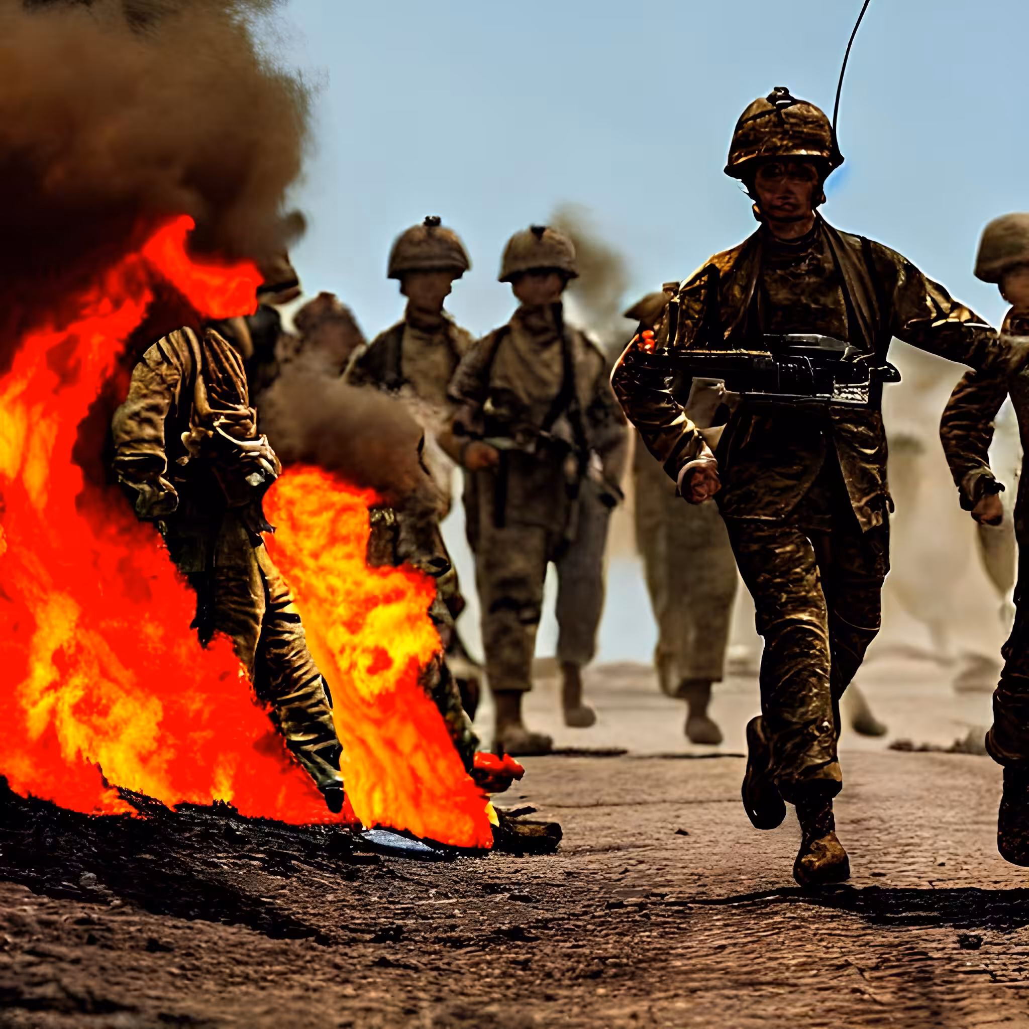 FIRE ON THE IMPERIALISTS!