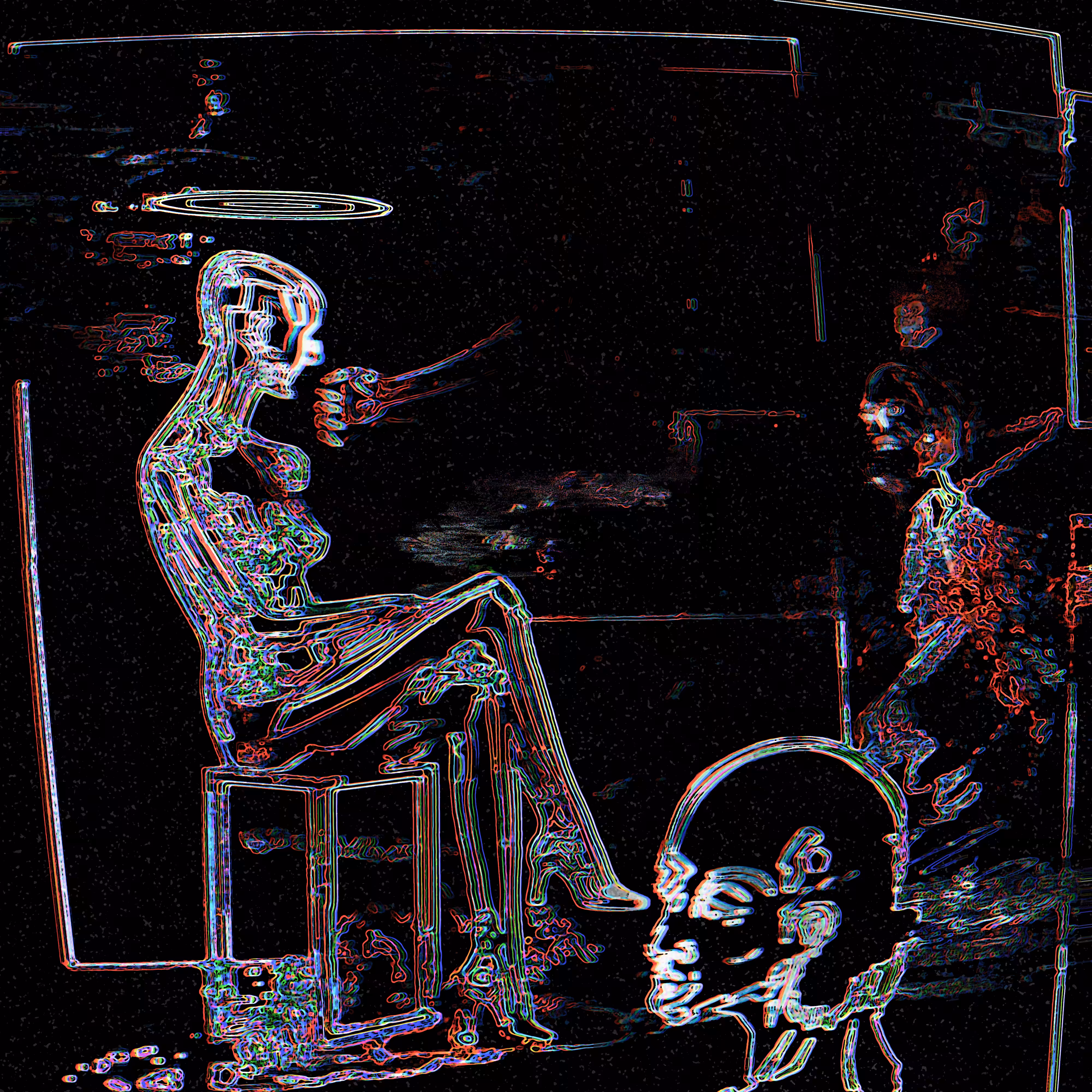 𝕏 𝔼𝕧𝕖𝕟𝕥, in darkness