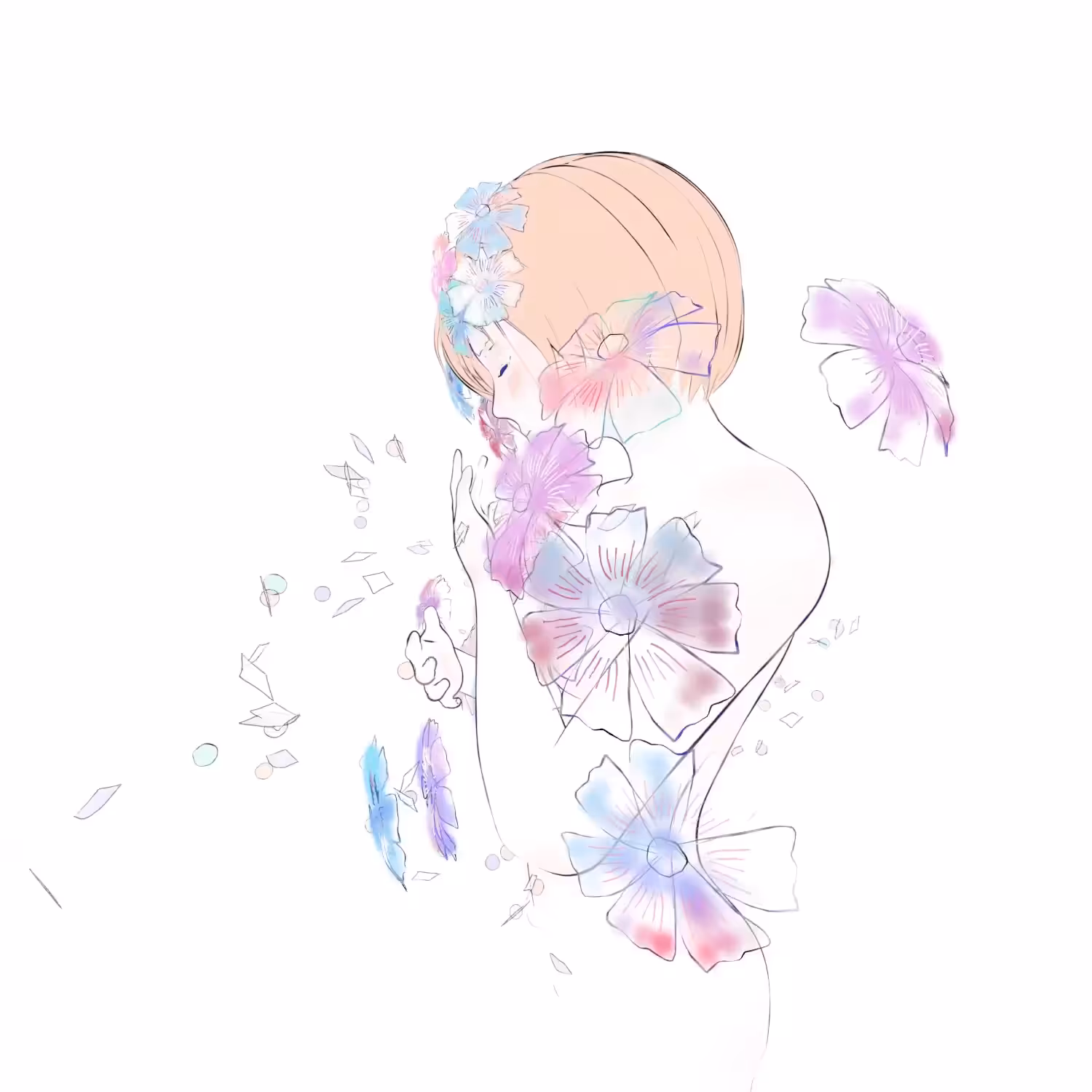 華と少女