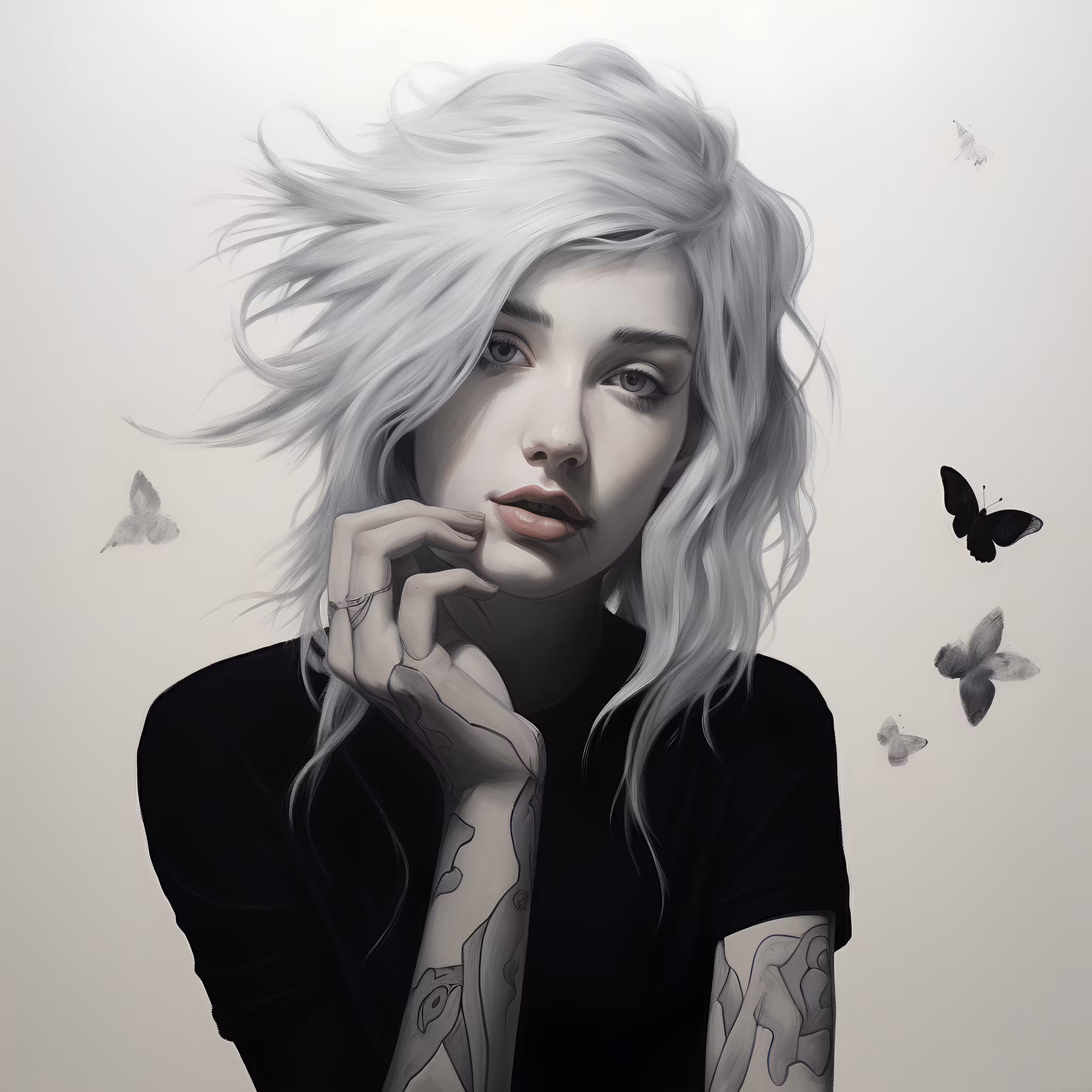 Surrounded By Butterflies #17