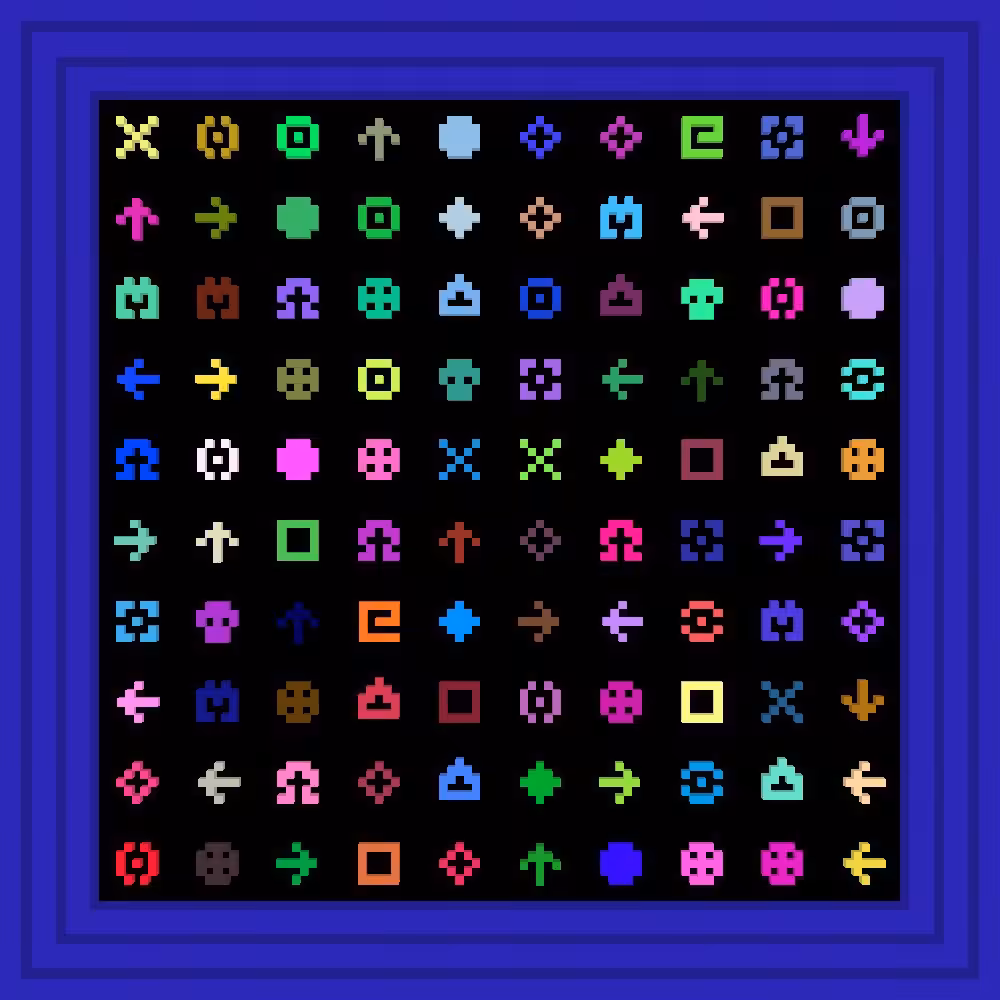 Alkamist :: Procedural Symbols #106/1000