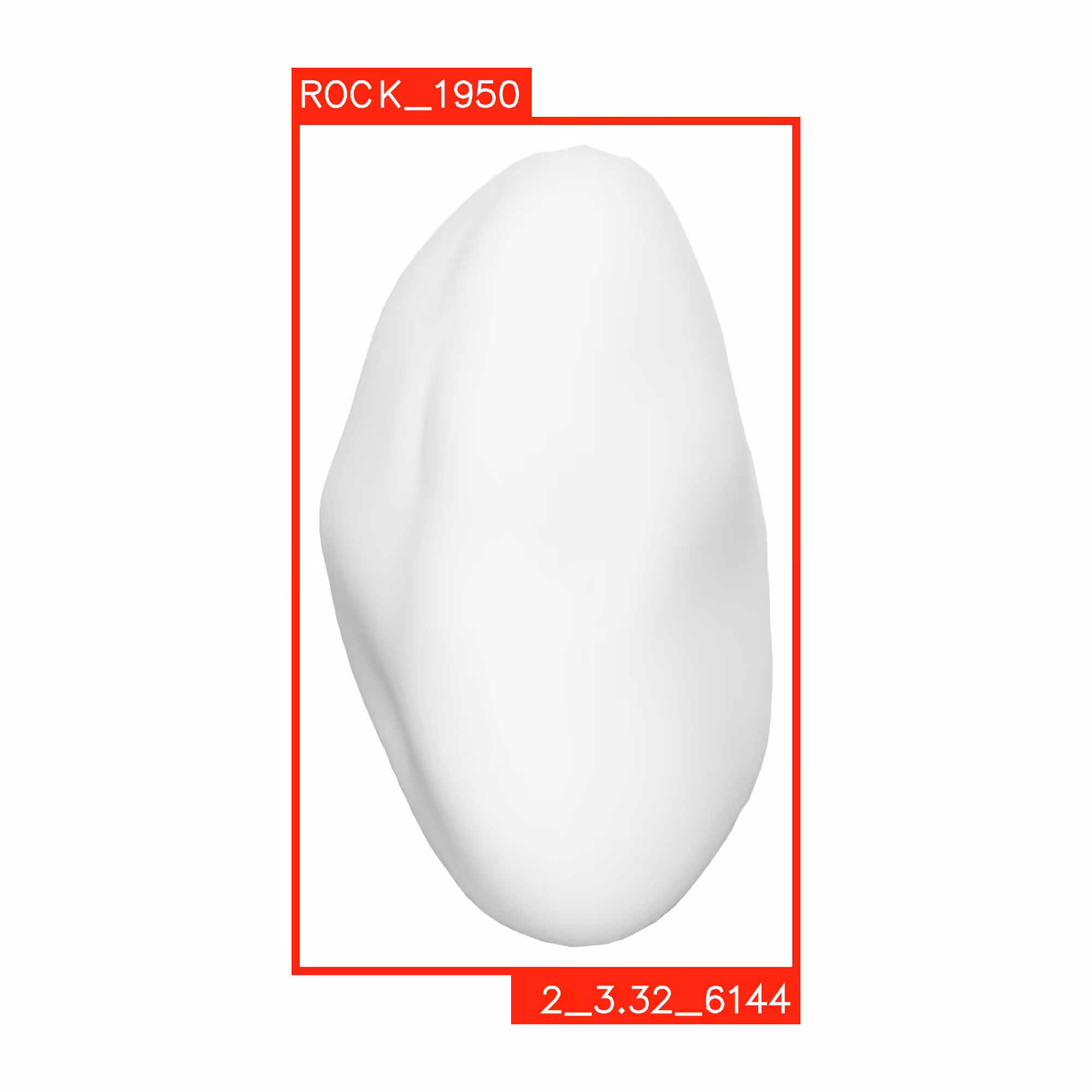 UNSHADED ROCKS: ROCK 1950