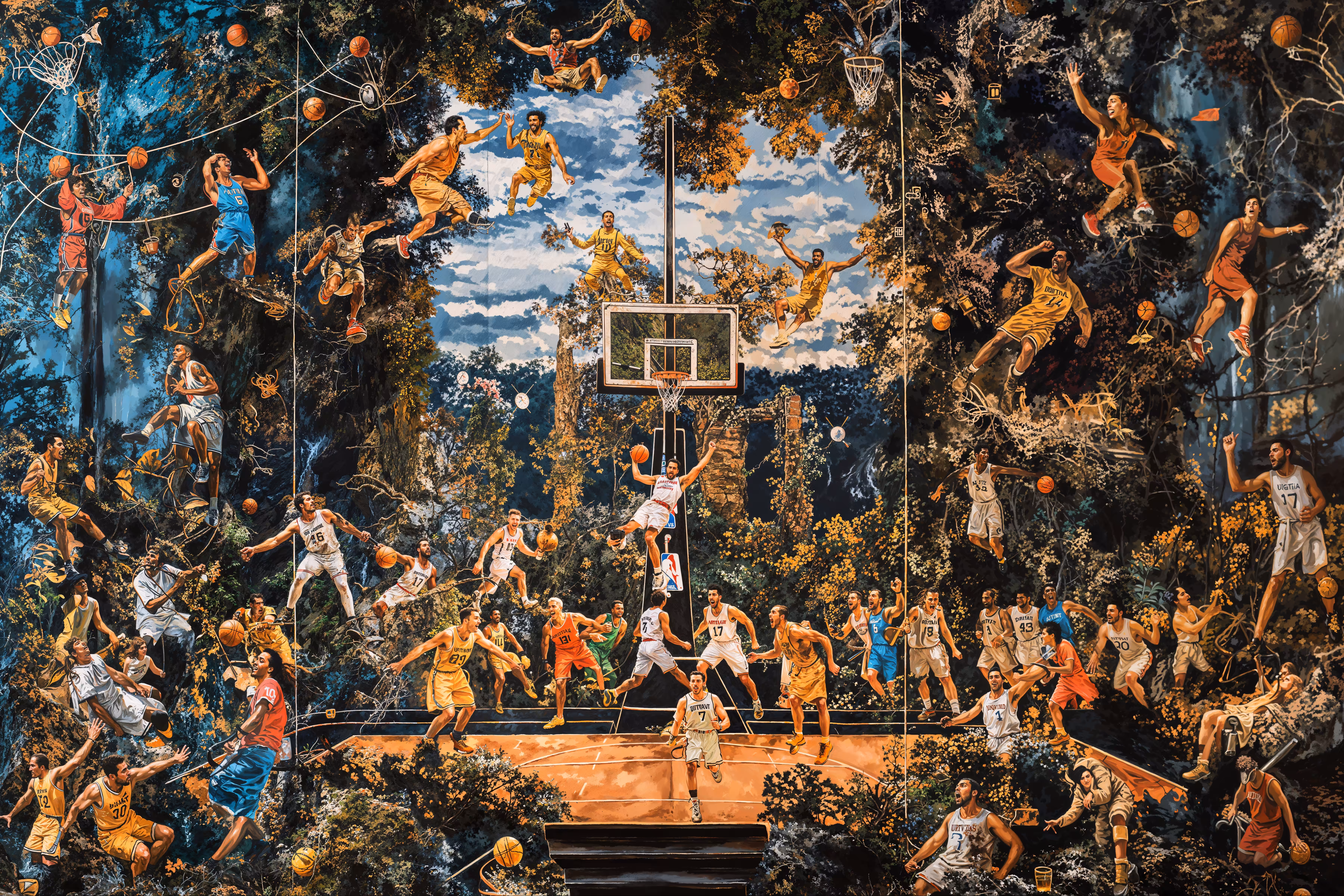 Hoops in the Holy Land