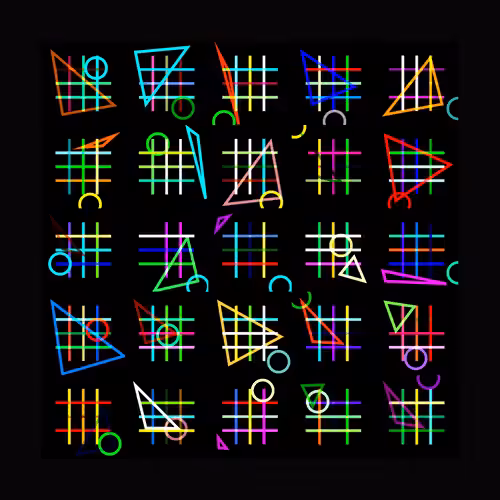 Neon Combination Weave