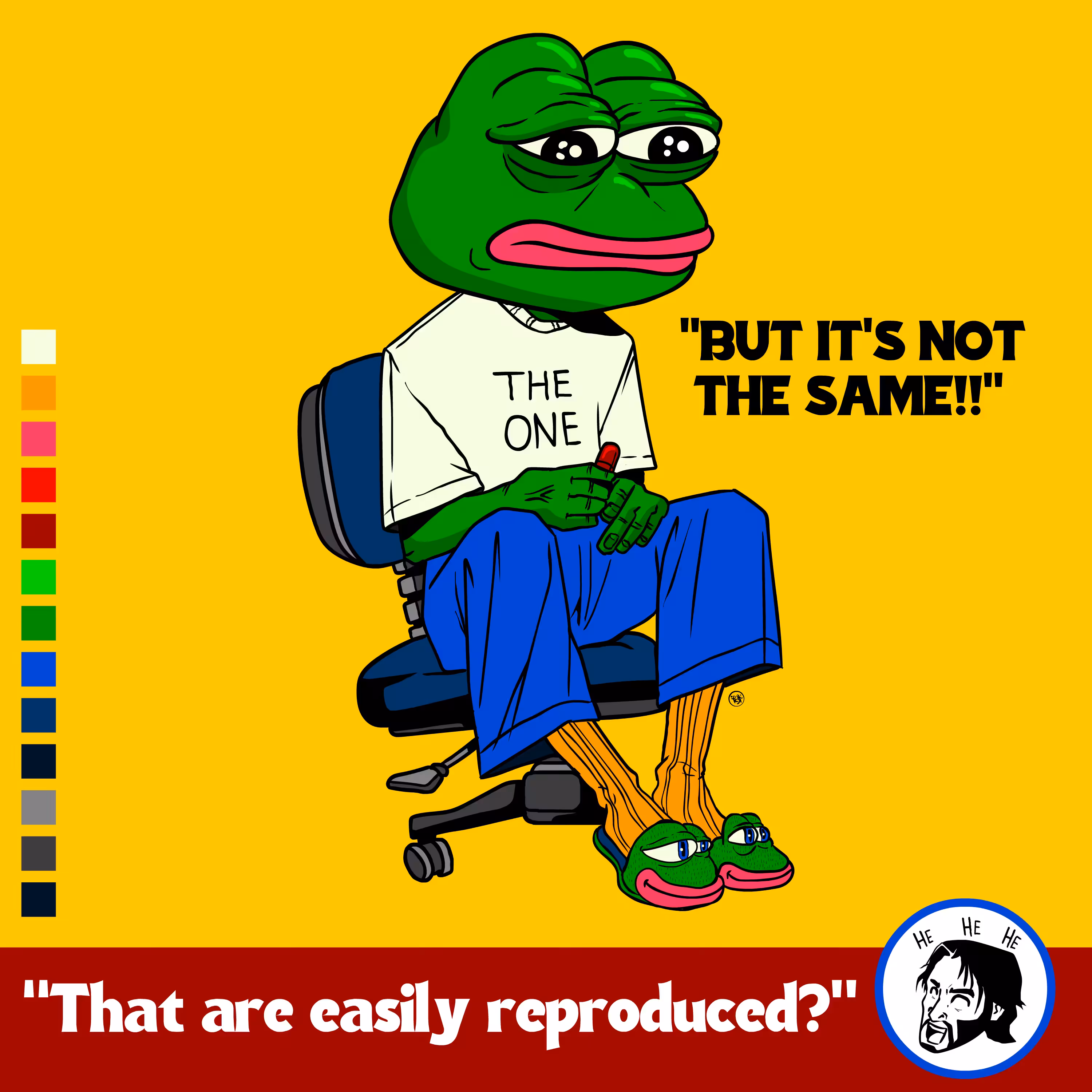 Pepe With The Big Red Pill