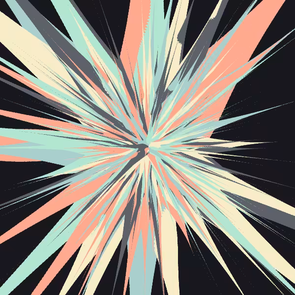 drip flower painting #72