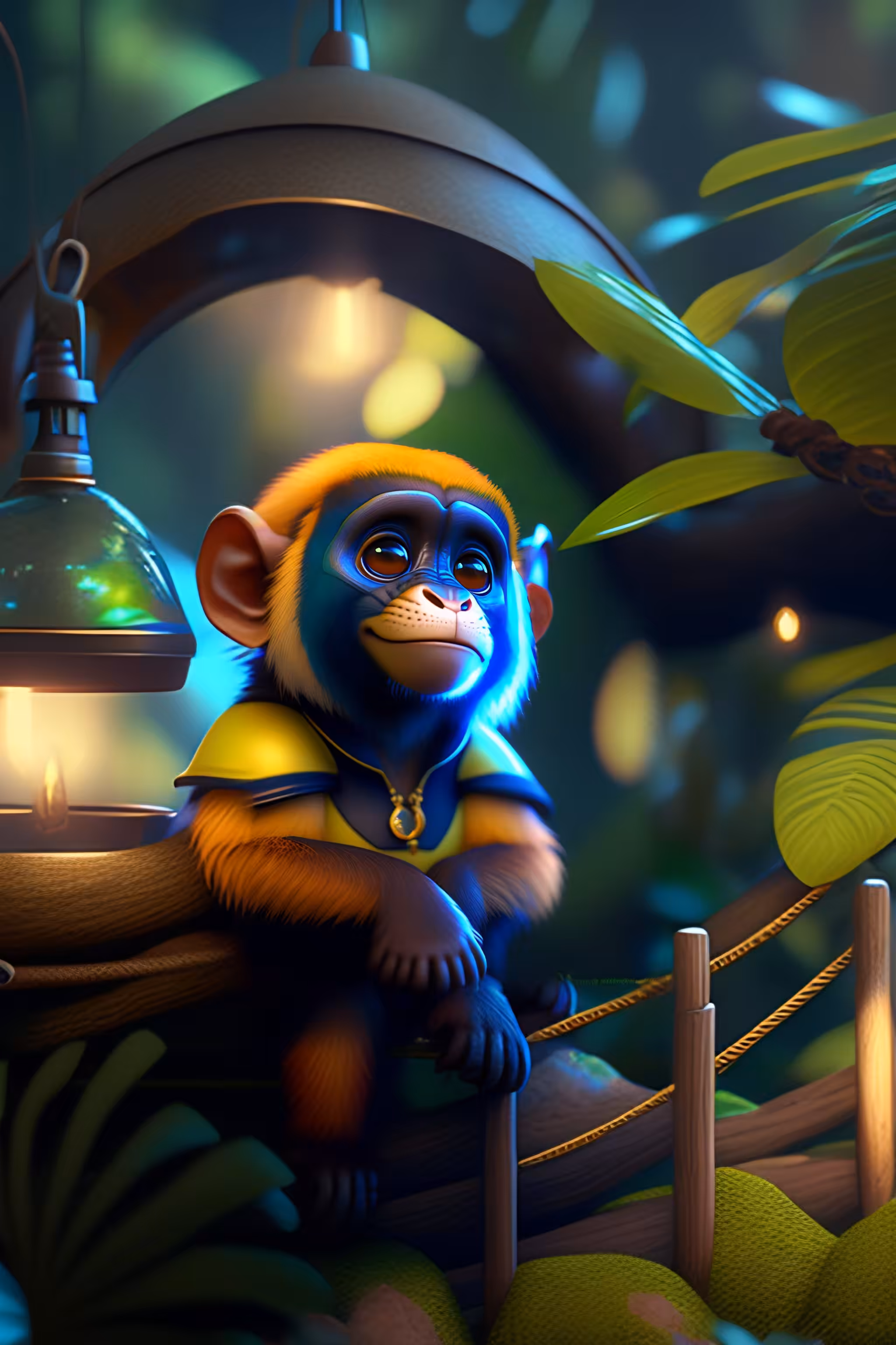 Amazon Capuchin Monkey AI