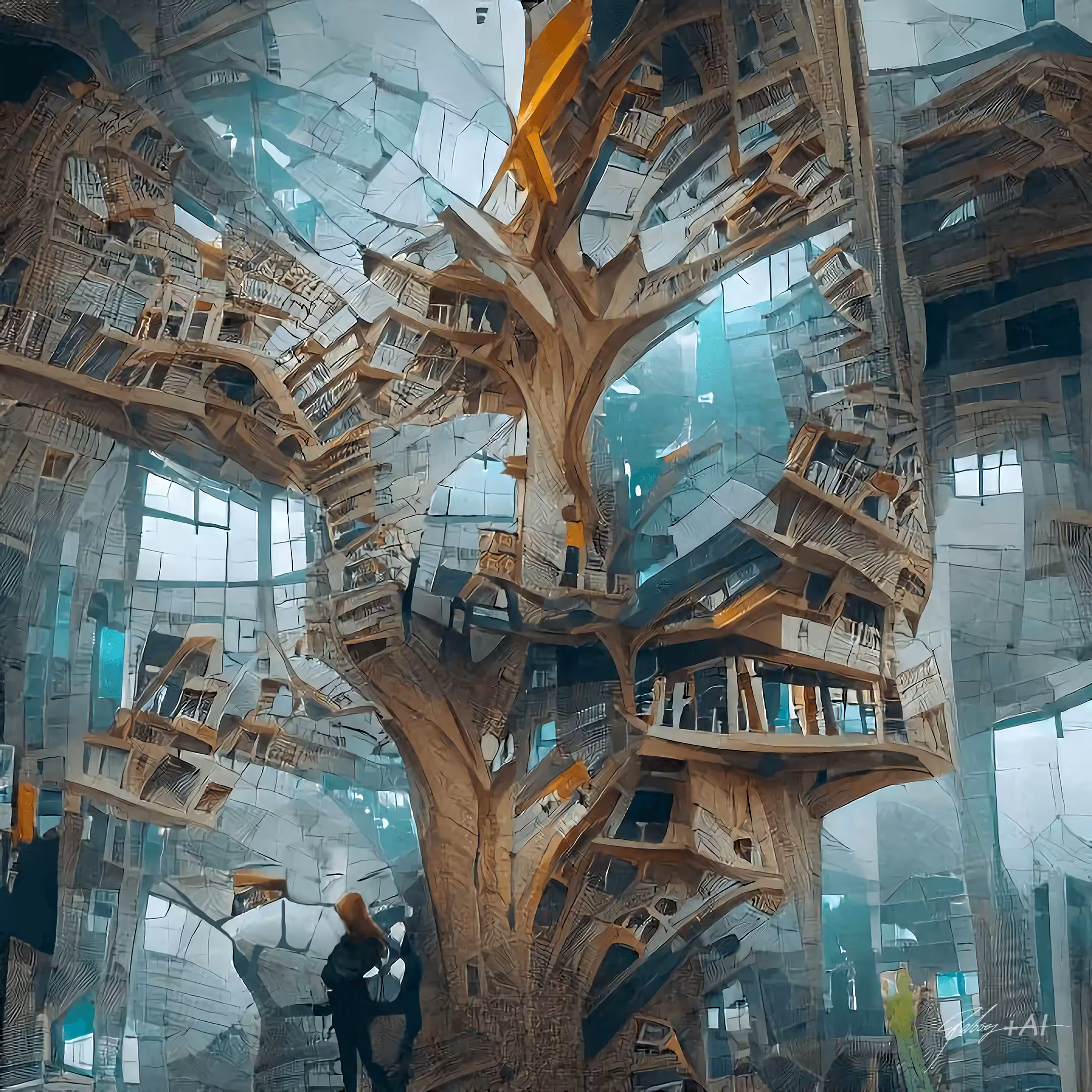 4 dimensional Natural style library