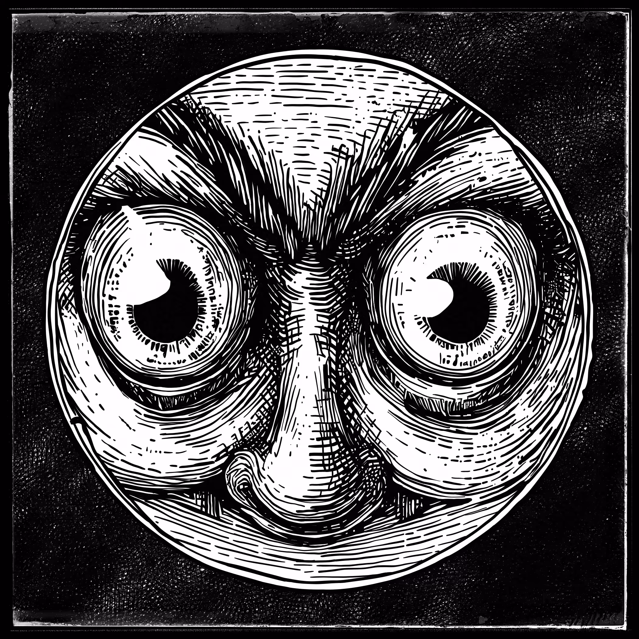 If the moon had strange eyes