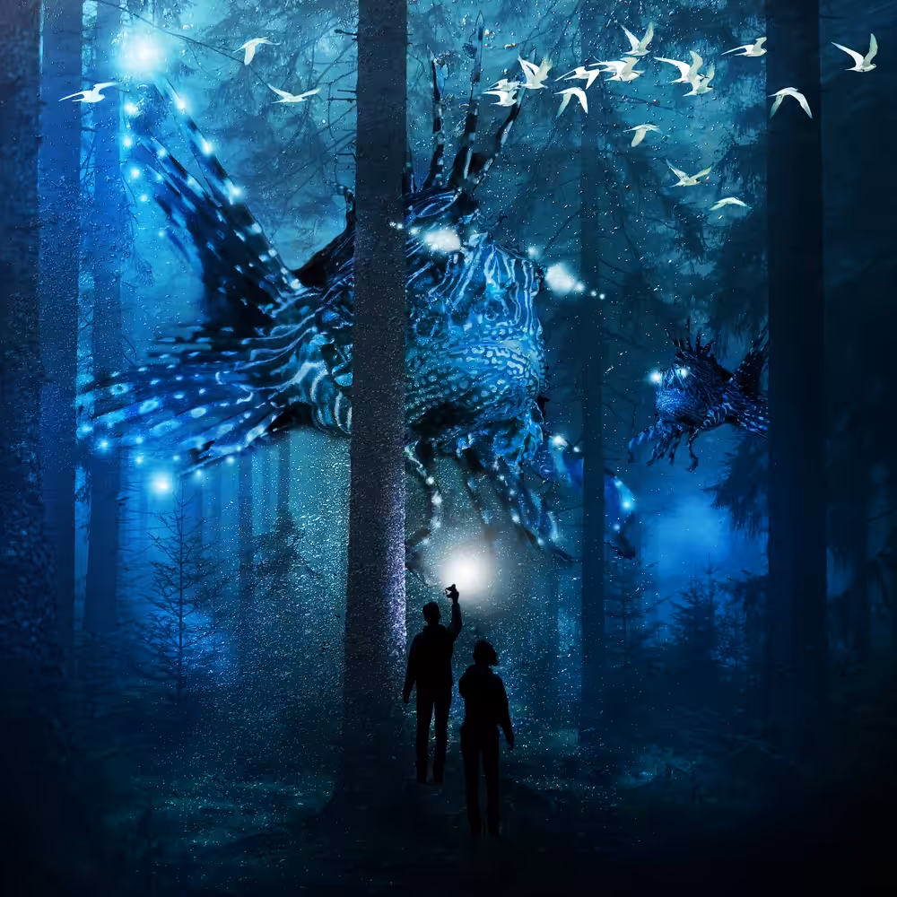Electric Forest Fish Encounter