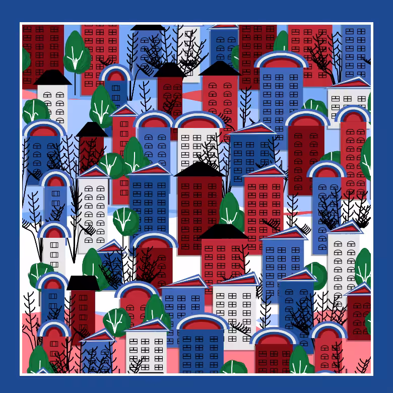 Colorful city #10