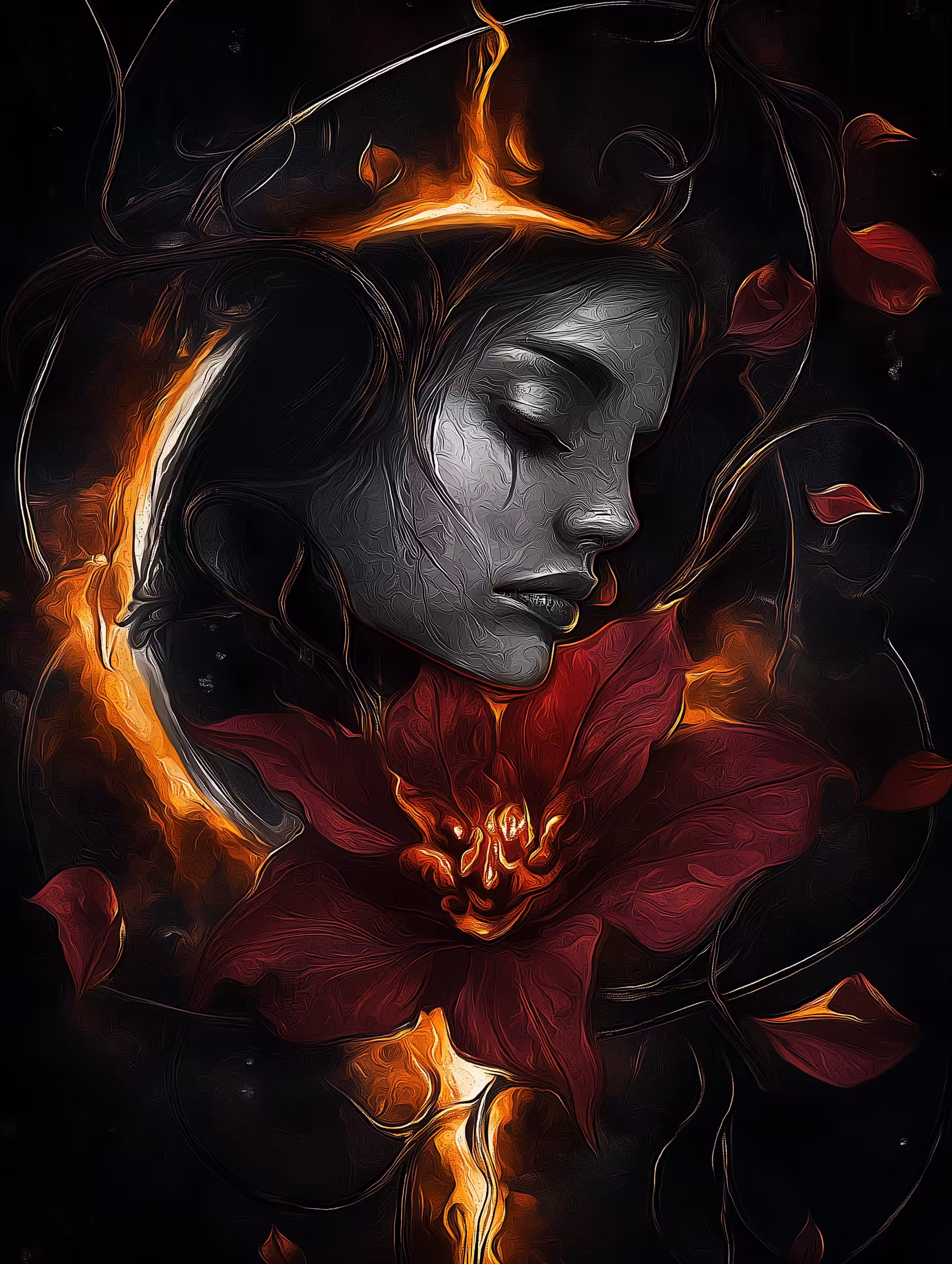 Flame of solitude