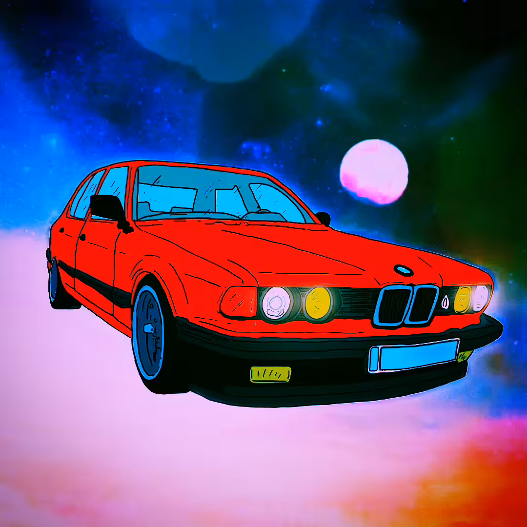 BMW 30 by night