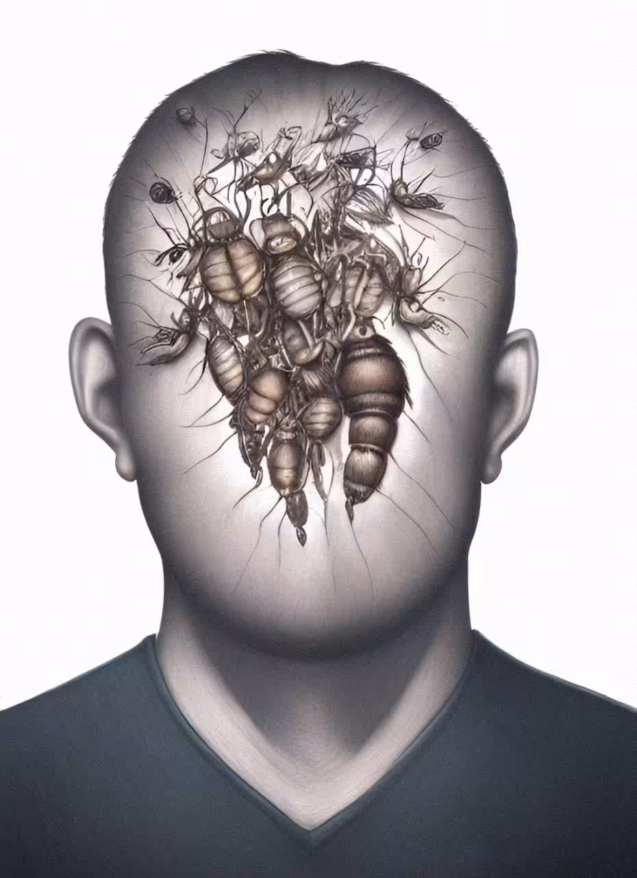 Face and insect