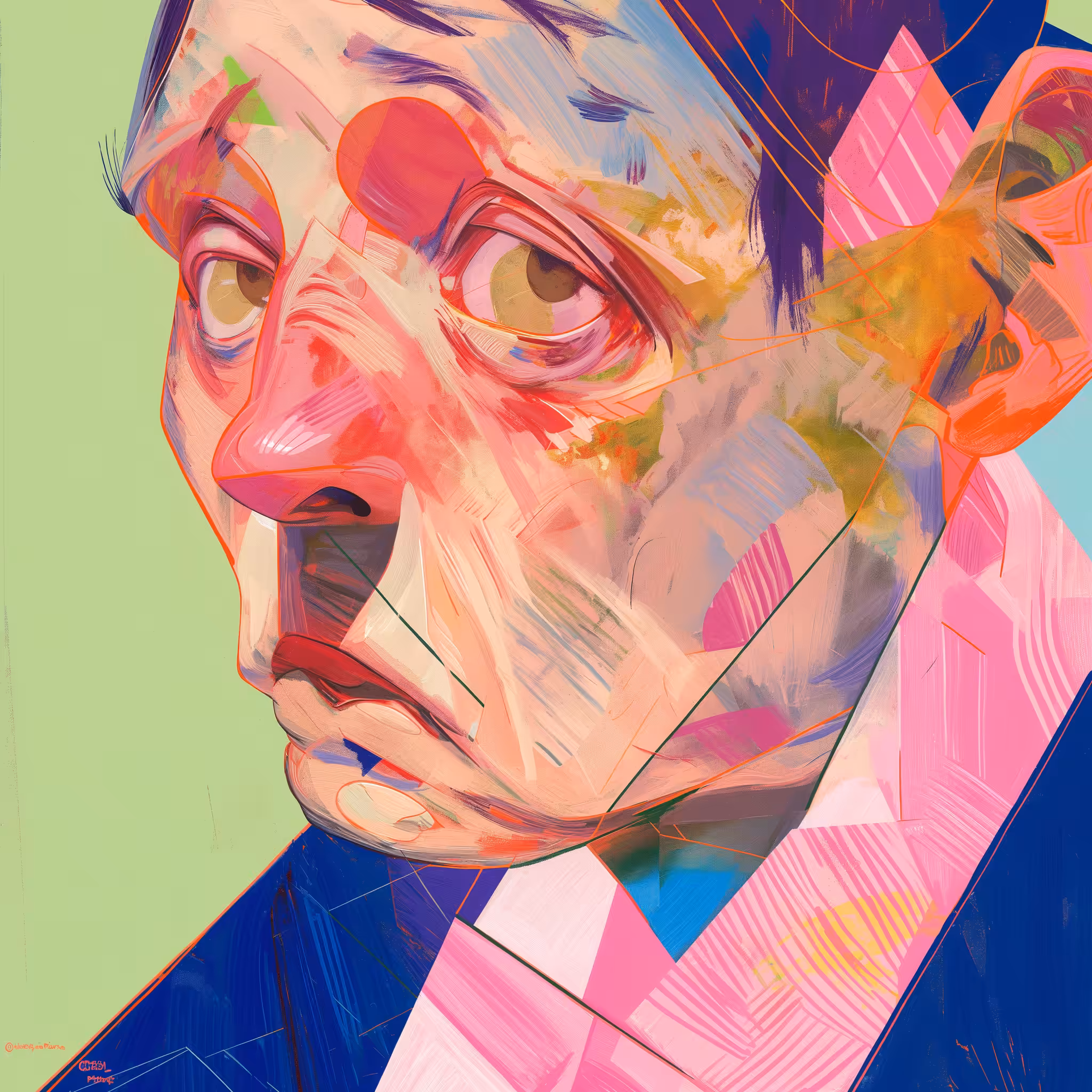 Faces - Study Sketch #221