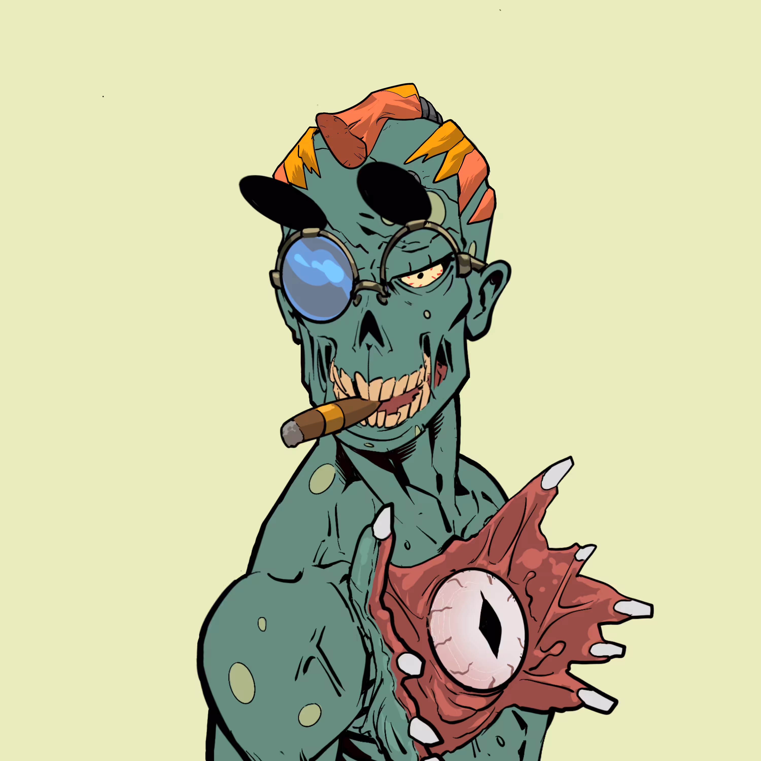 GlieseZombiesPFPs: GlieseZombiePFP #3005