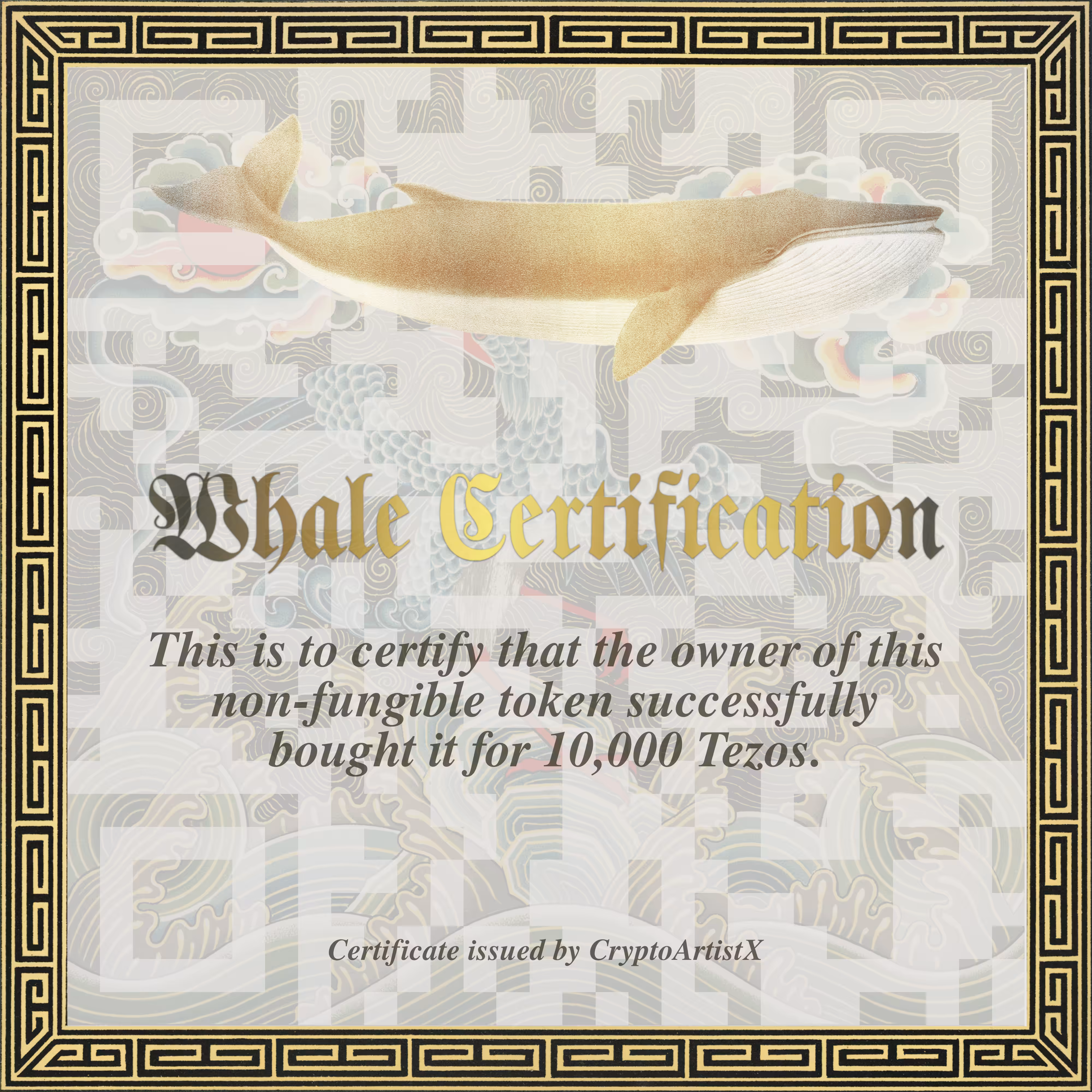 Whale Self-Certification