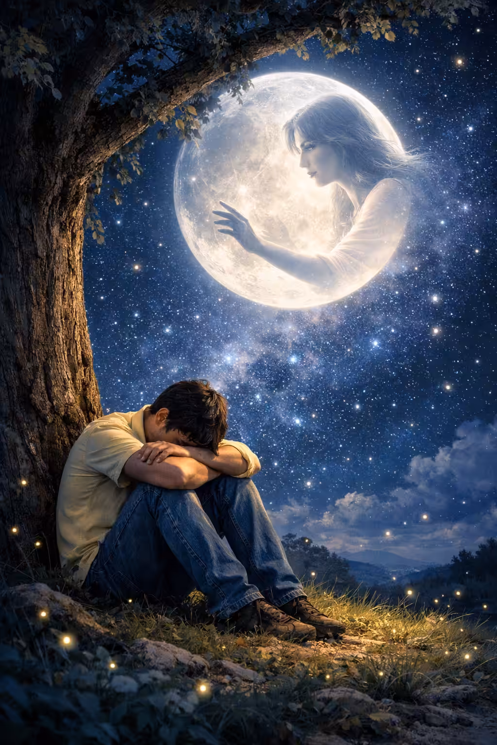 She Became the Moon