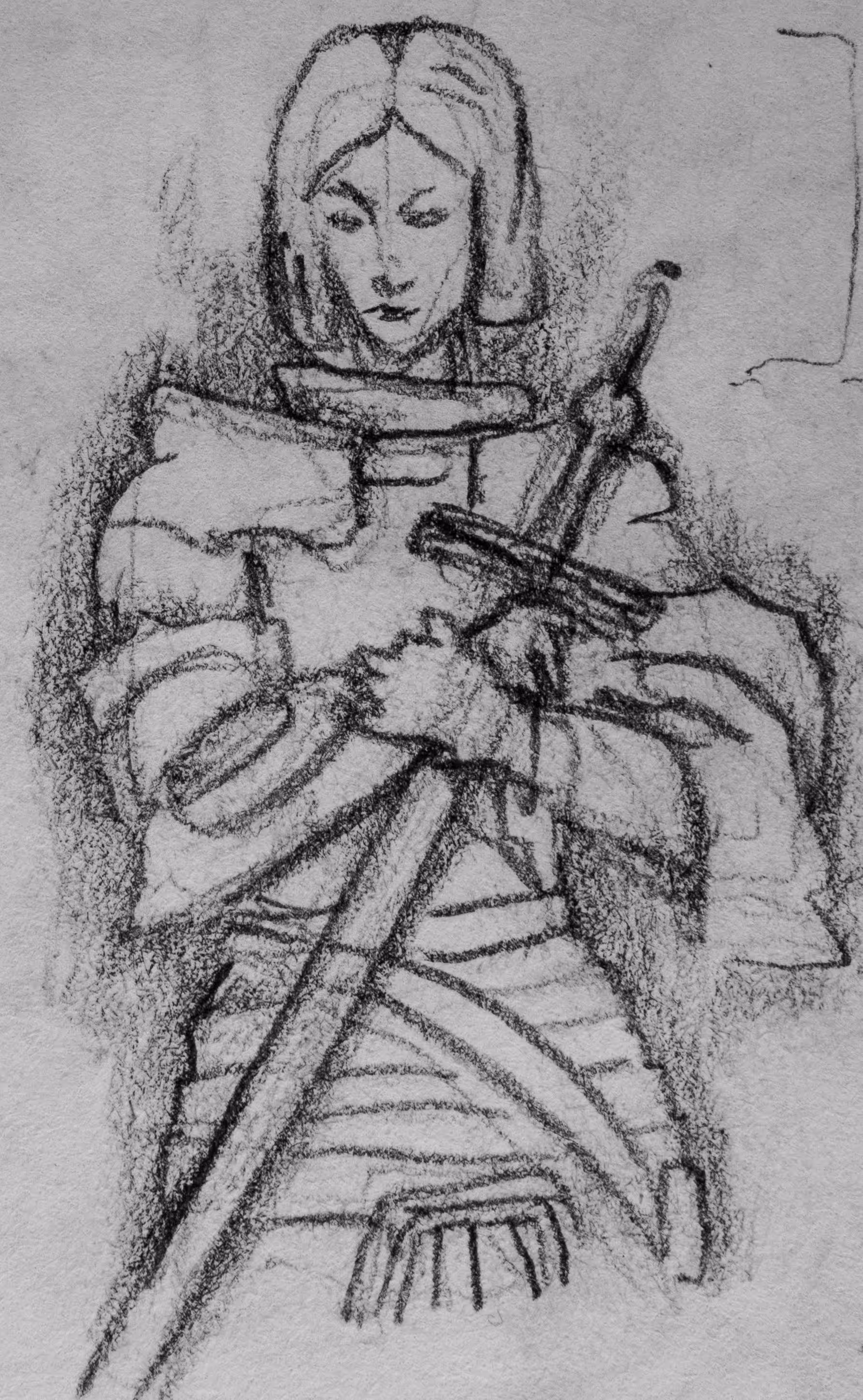 WOMAN WITH SWORD