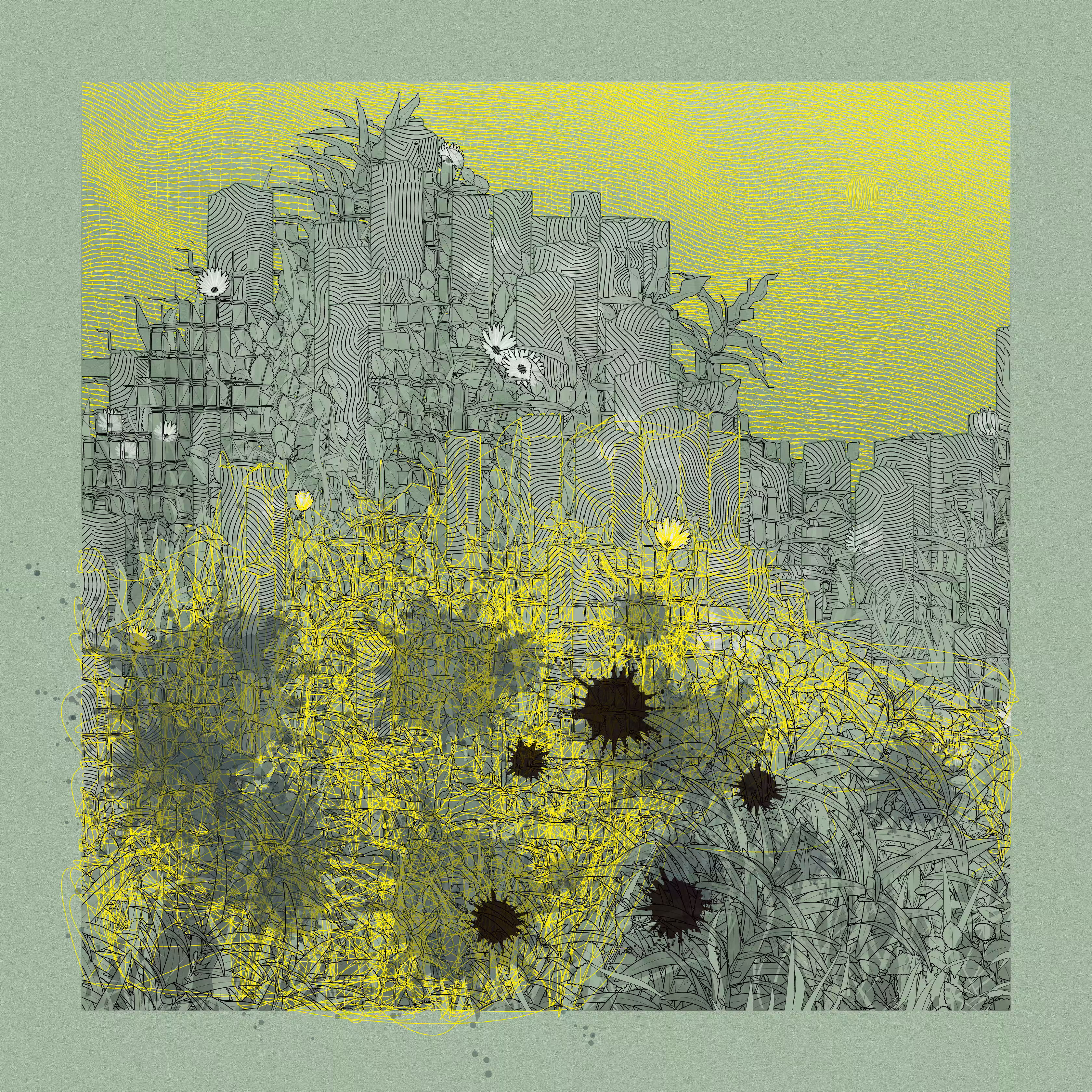 Landscape with Carbon Capture #4306