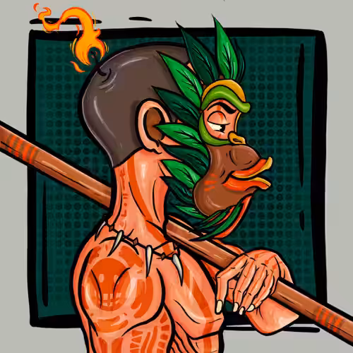 Monkey Mask # 34