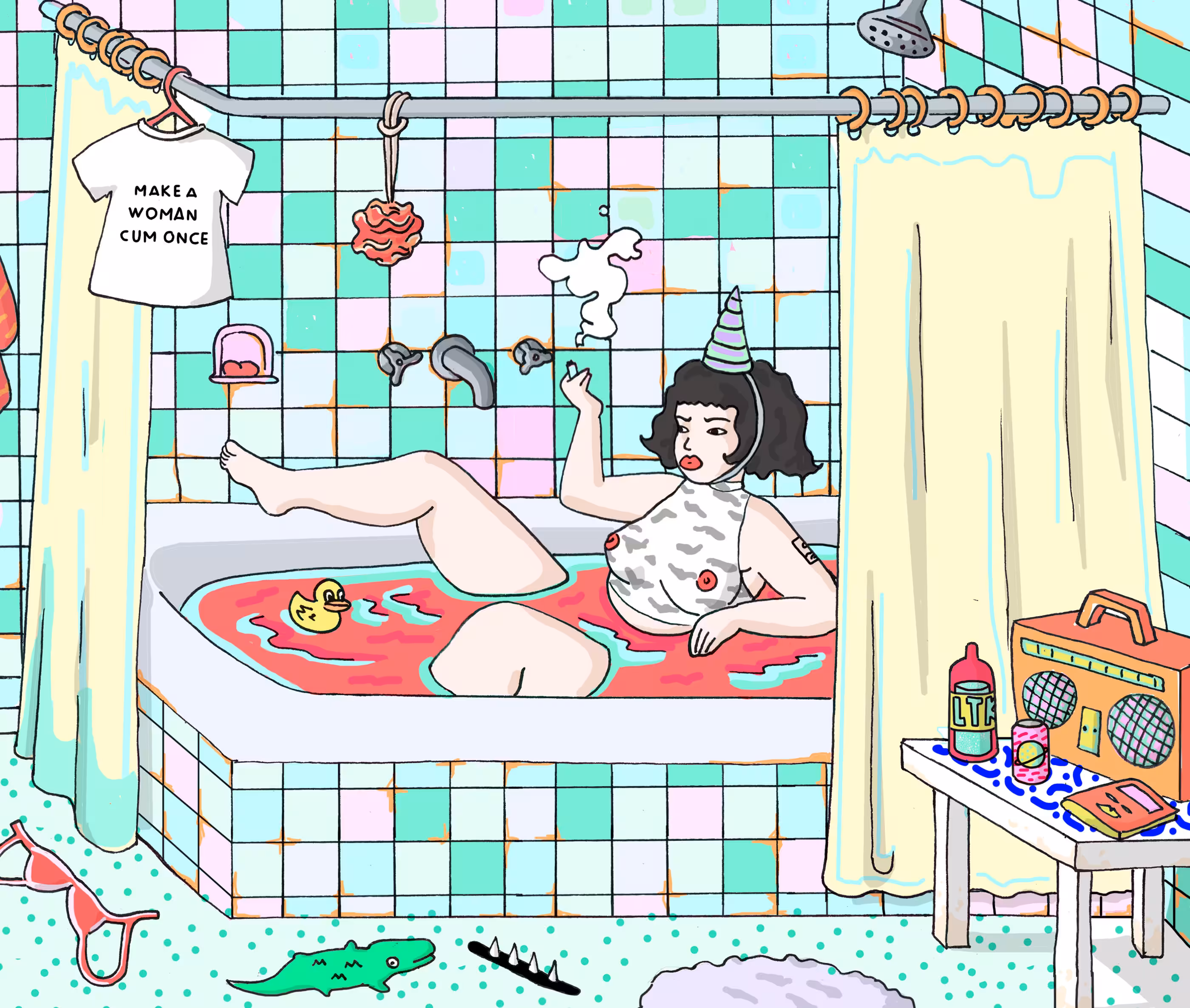 Kill that Lizard thats in your bathroom 1/3