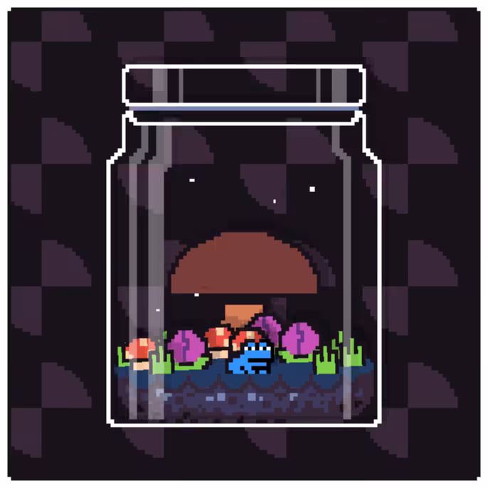 Toad Terrarium #104