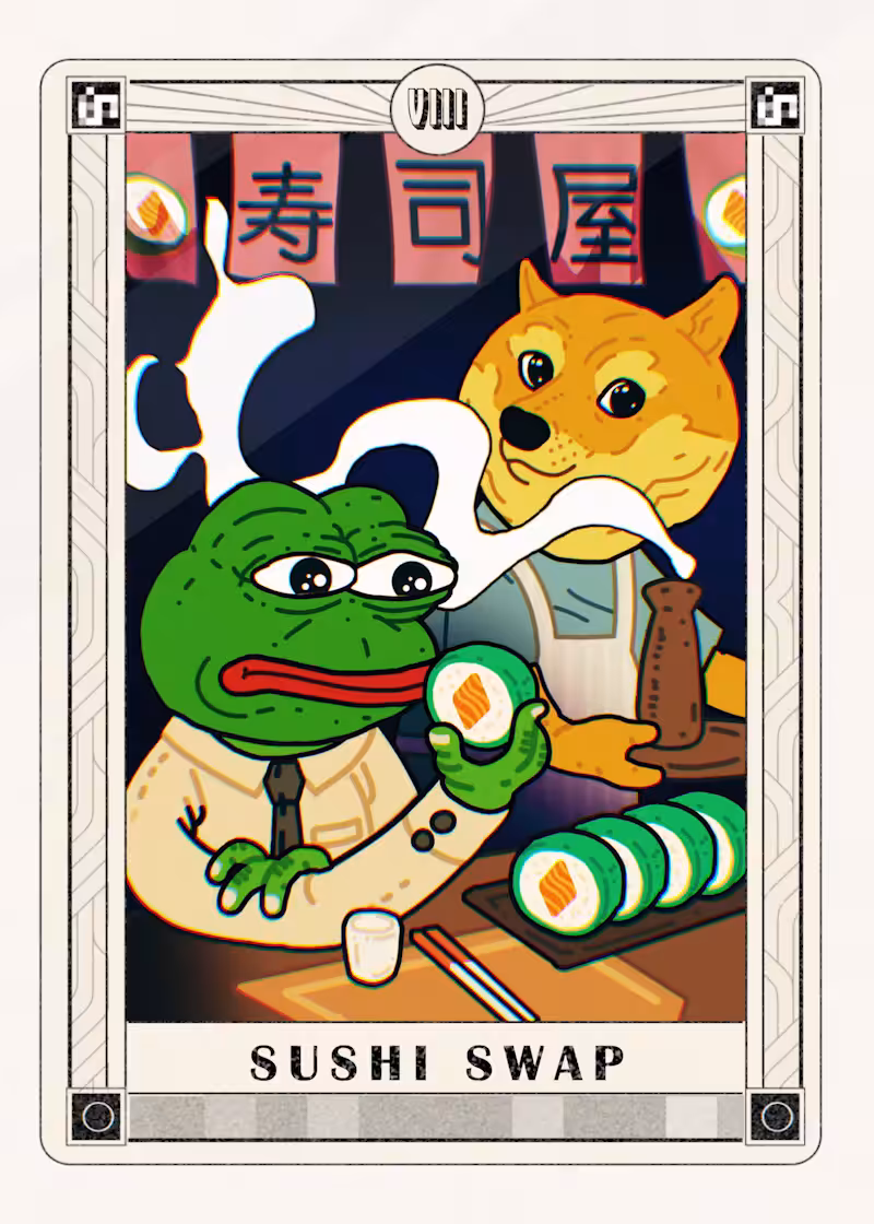 PEPE XXI: Pepe Sushi Swap