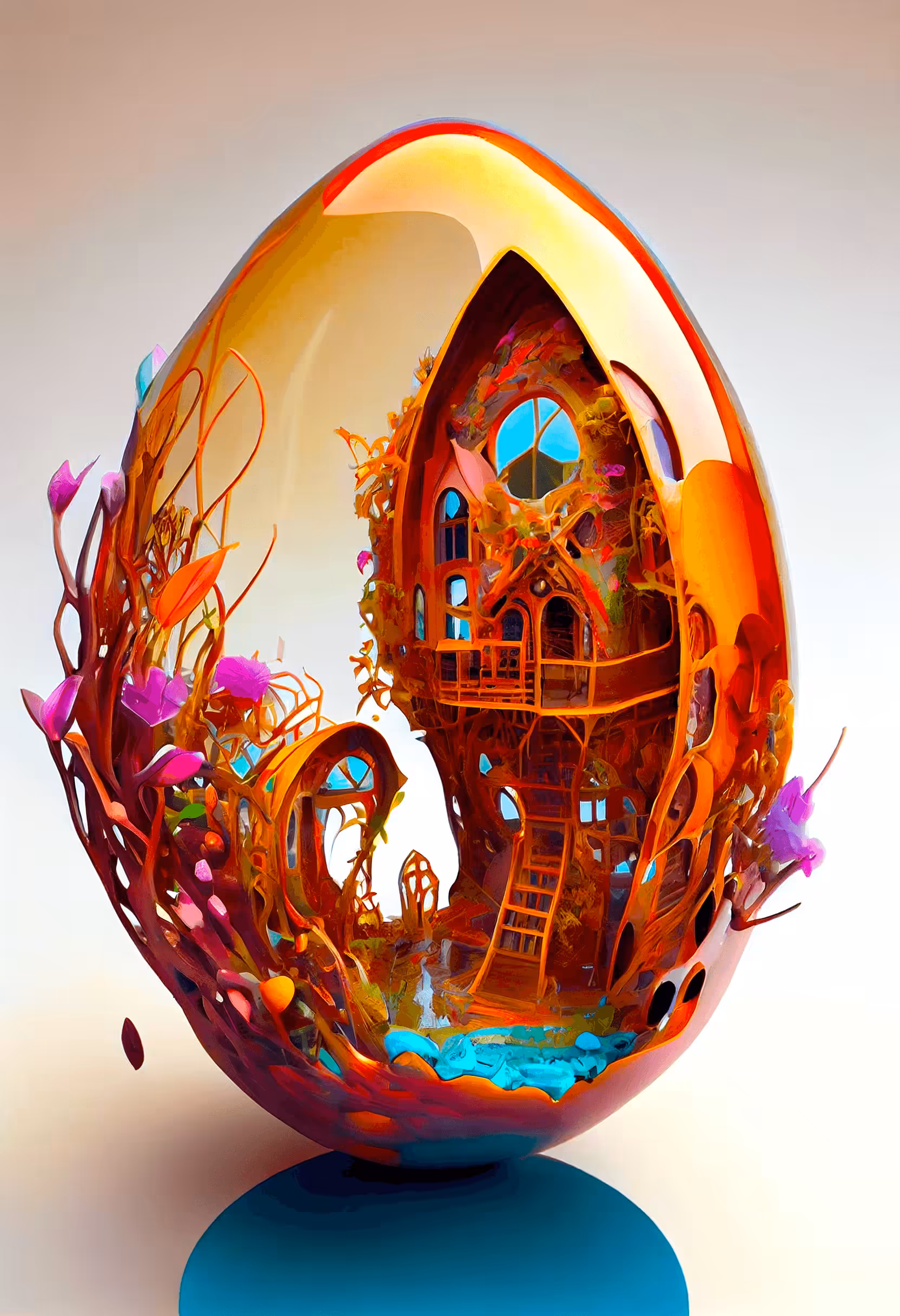 Fantasy Architecture Egg 23