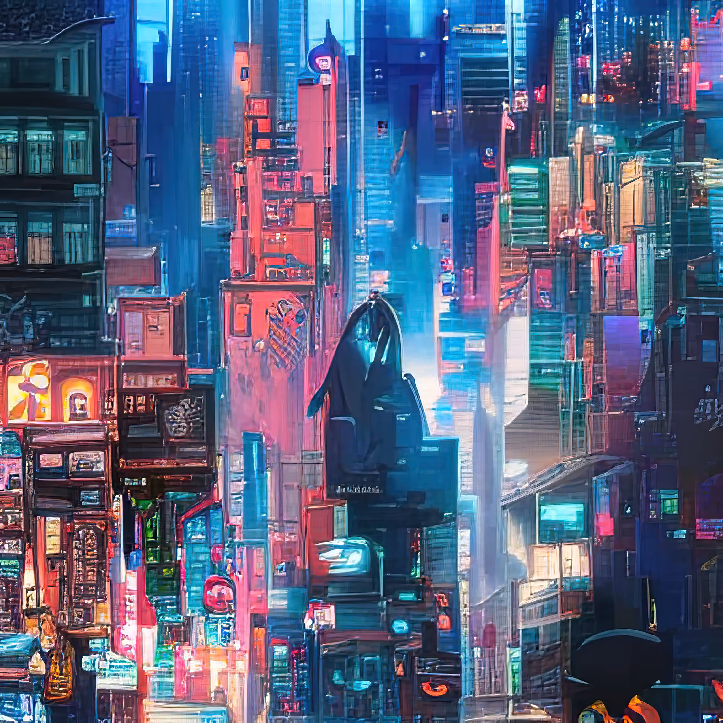 cybepunk city night 59568056