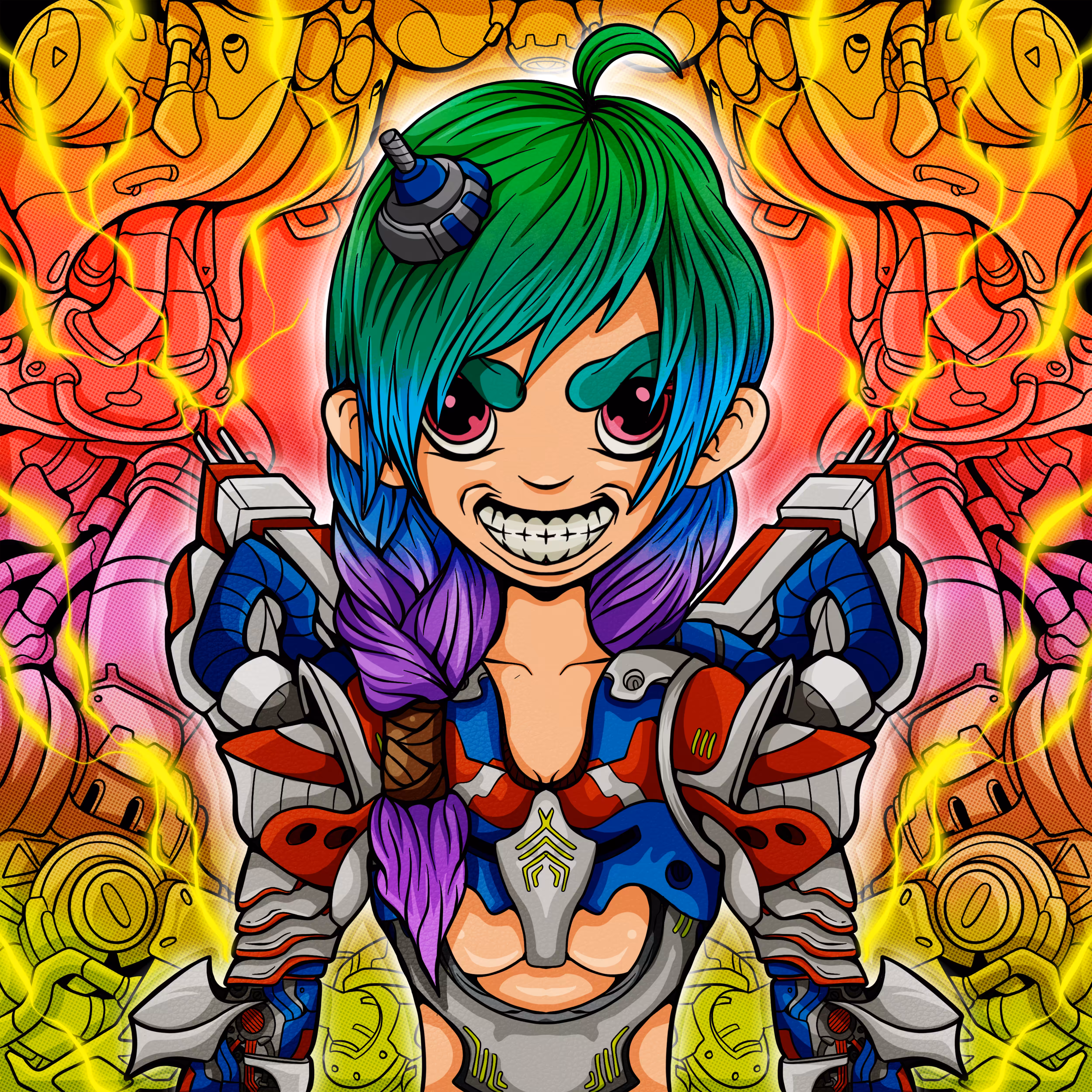 #143 SI WATI (armored girl 5)