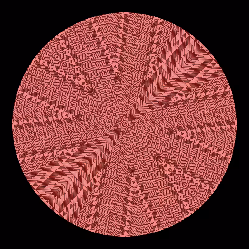 Binary kaleidoscope #10