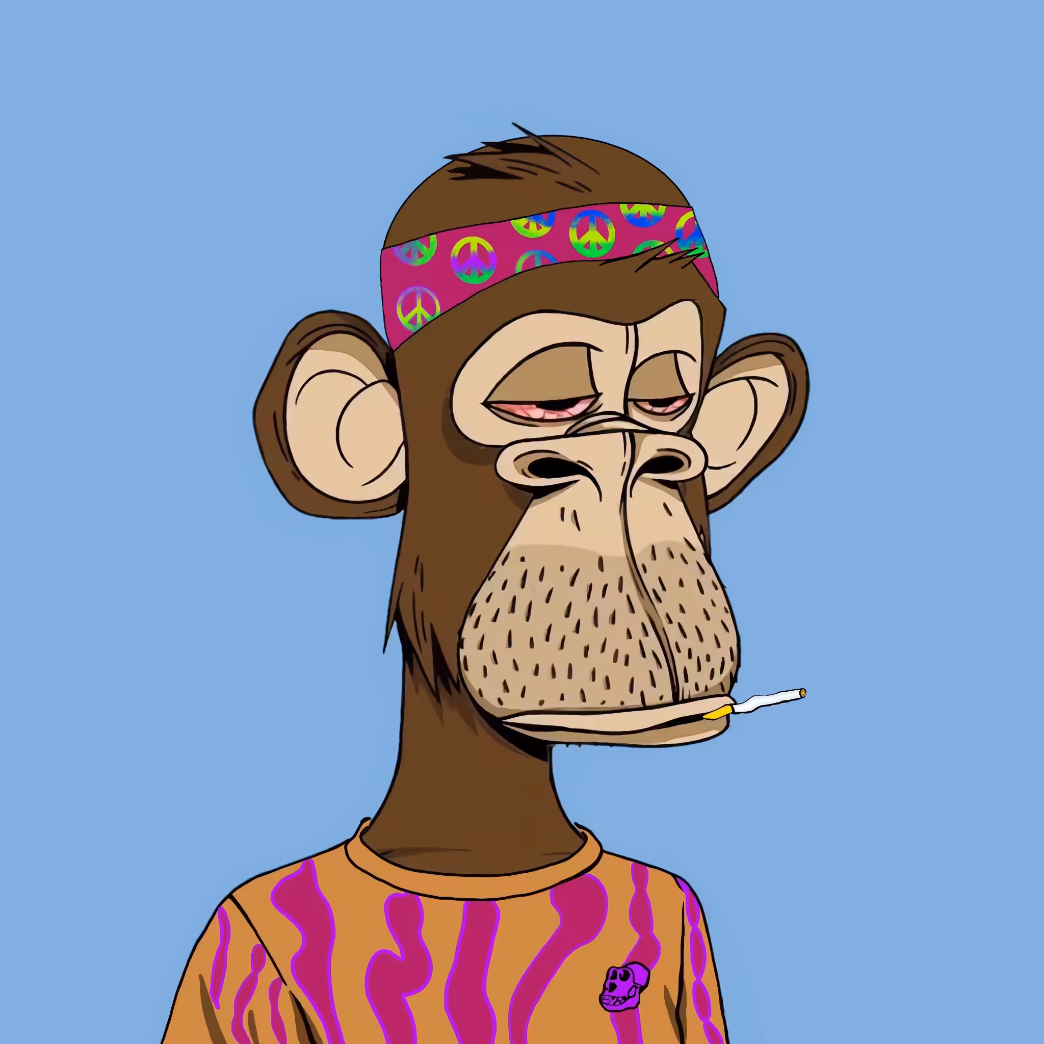 Bored Hippy Apes: Bored Hippy Ape #1