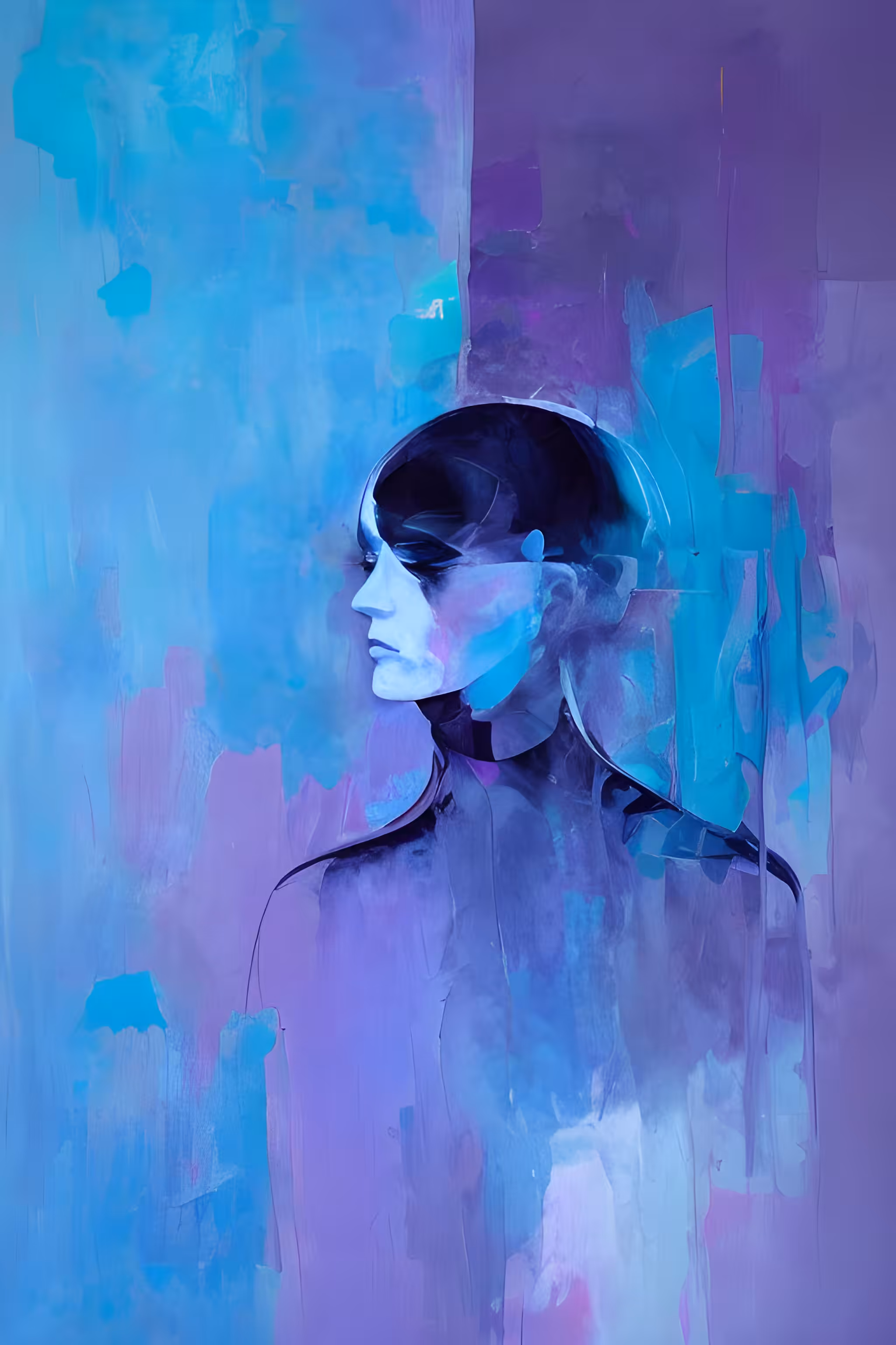 "Woman in Turquoise"
