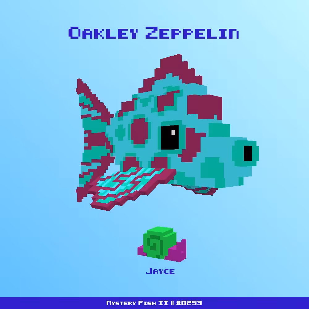 Oakley Zeppelin :: Mystery Fish 0253/1000