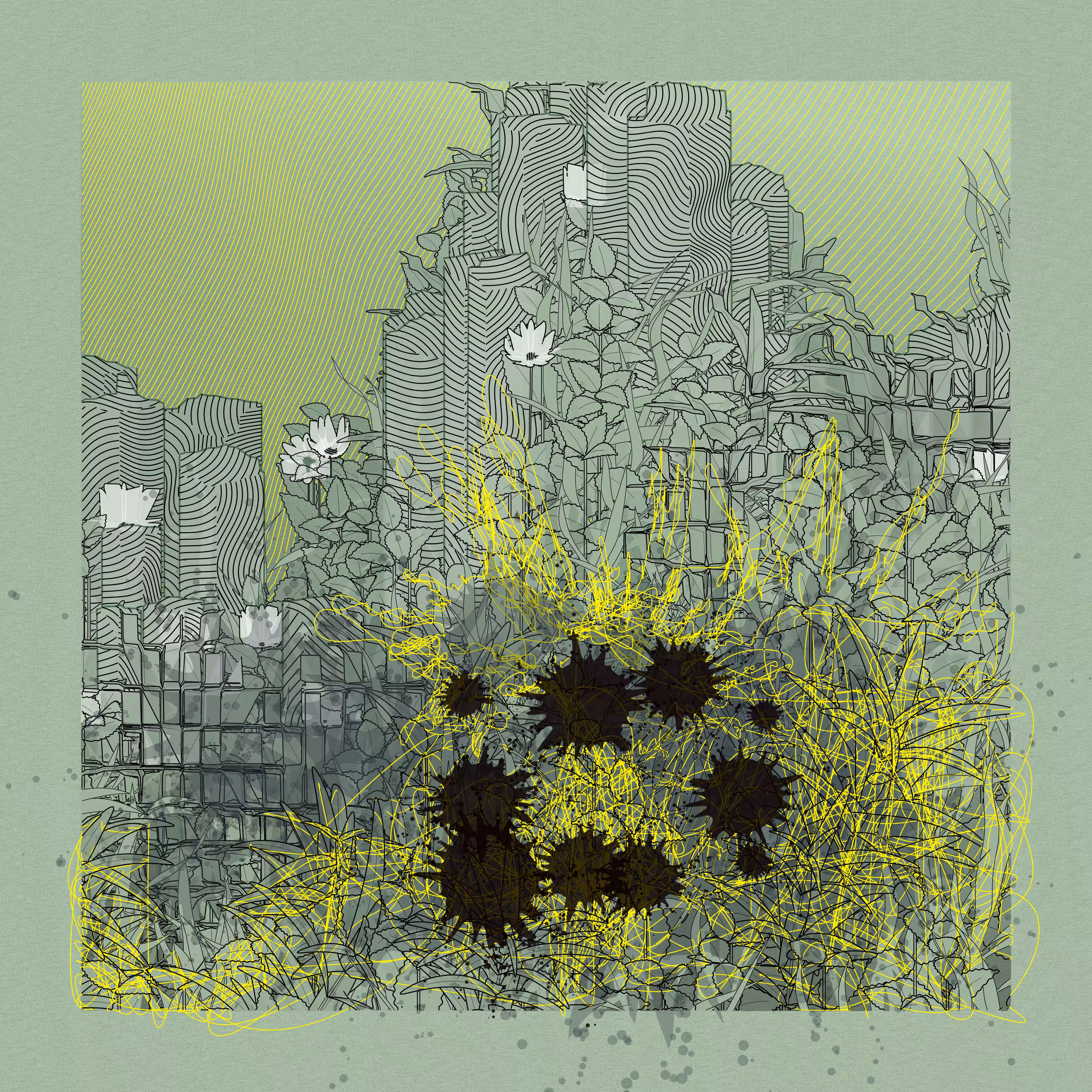 Landscape with Carbon Capture #555
