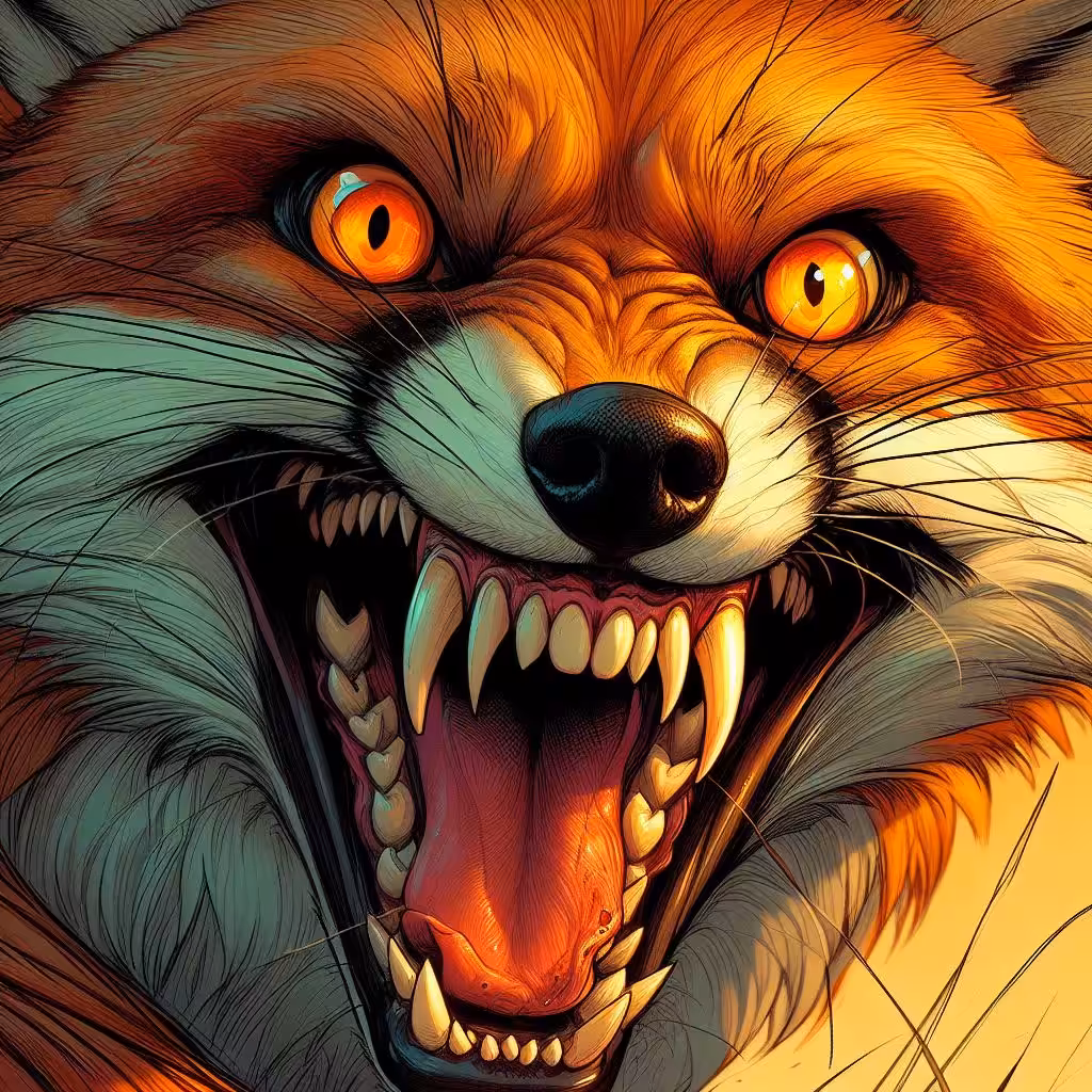 Aggressive Fox