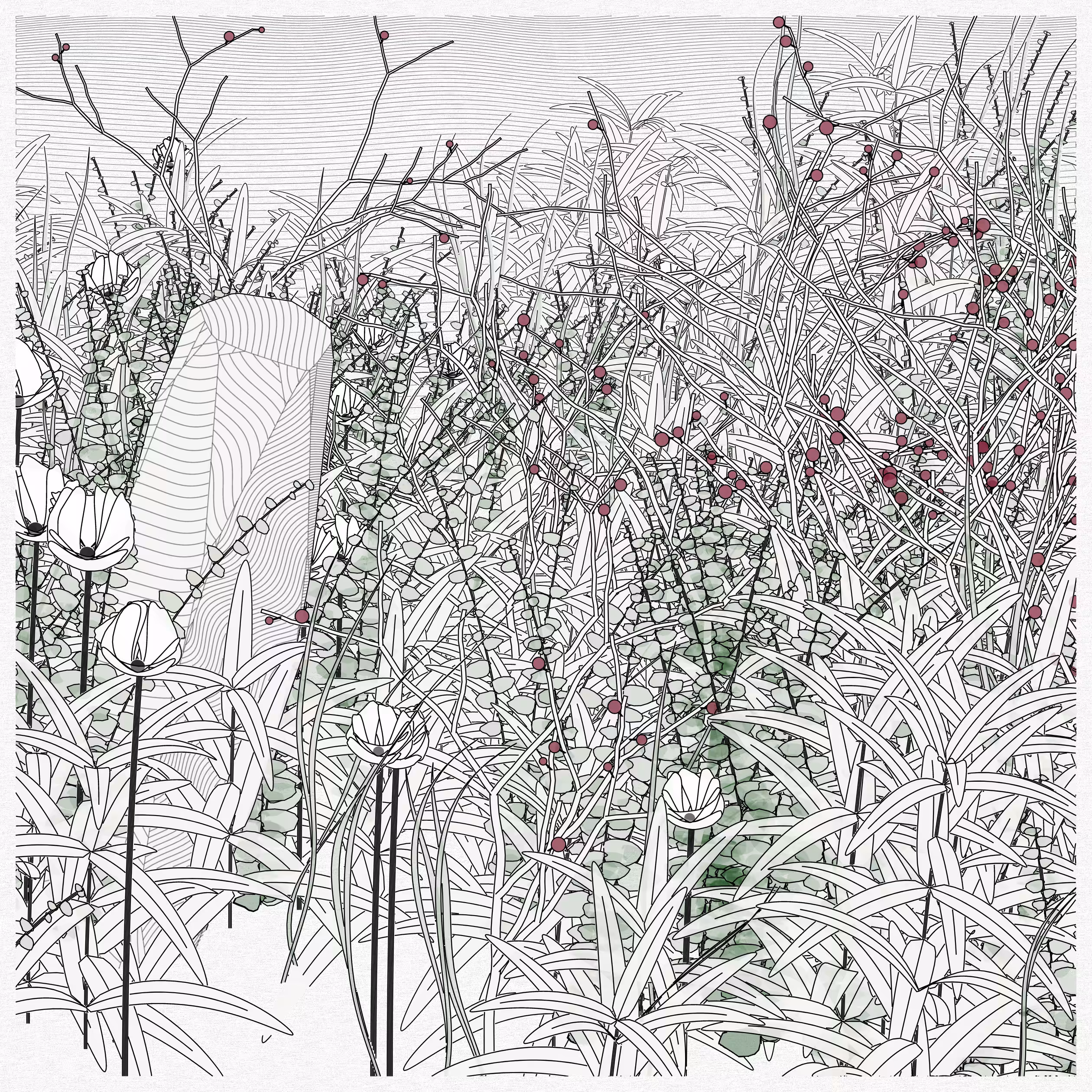 Garden, Monoliths #171