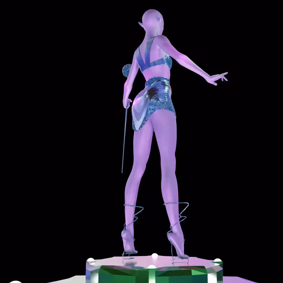 Crystal Nymph Warrior #1