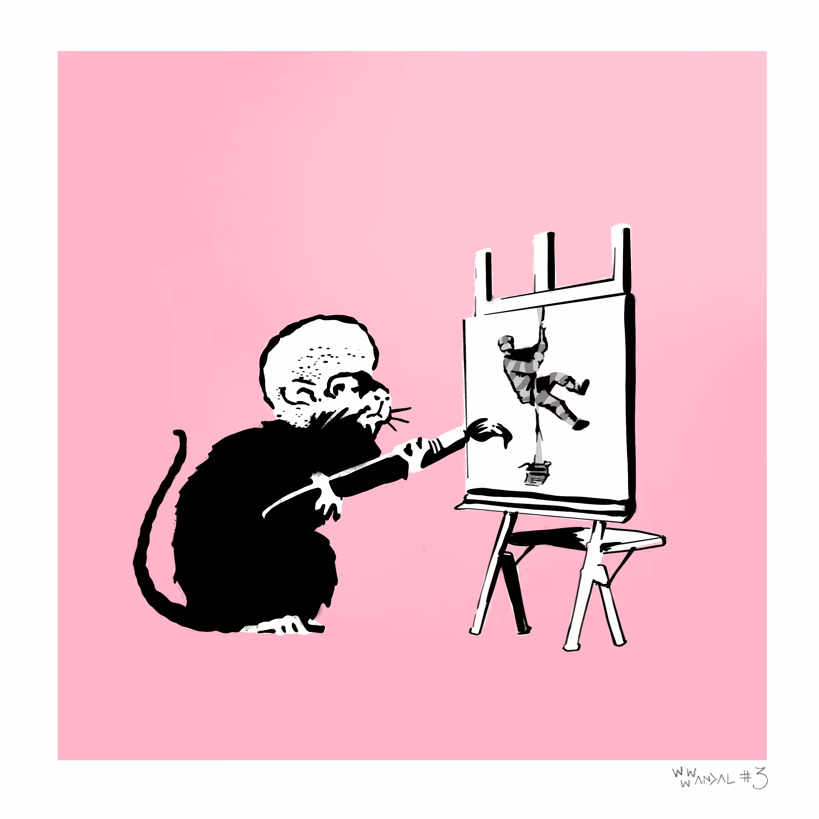 P3 _ Create Escape, Pink | CryptoPrints
