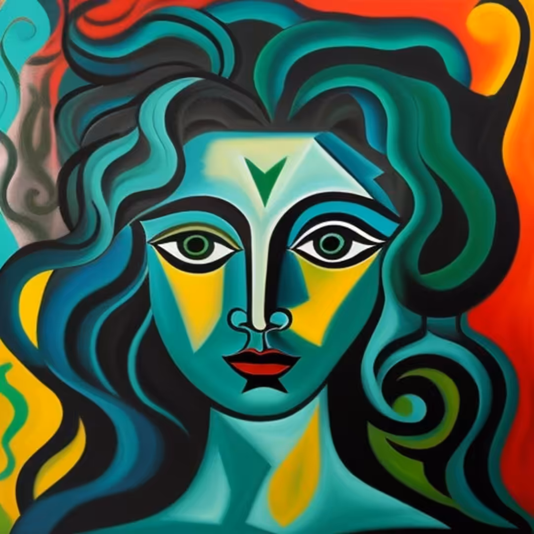 Cubist #131 (Medusa)