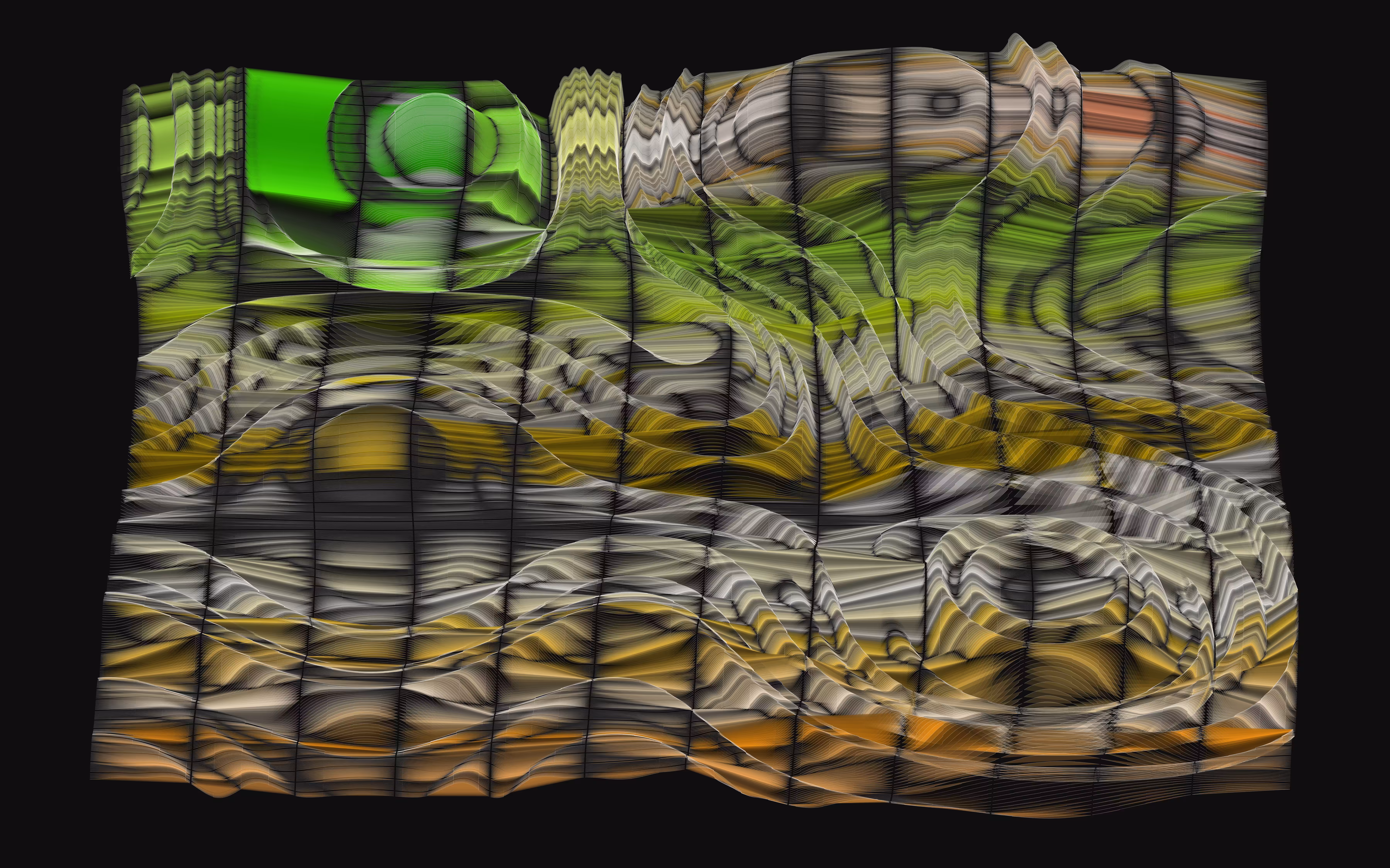 striped contours 1