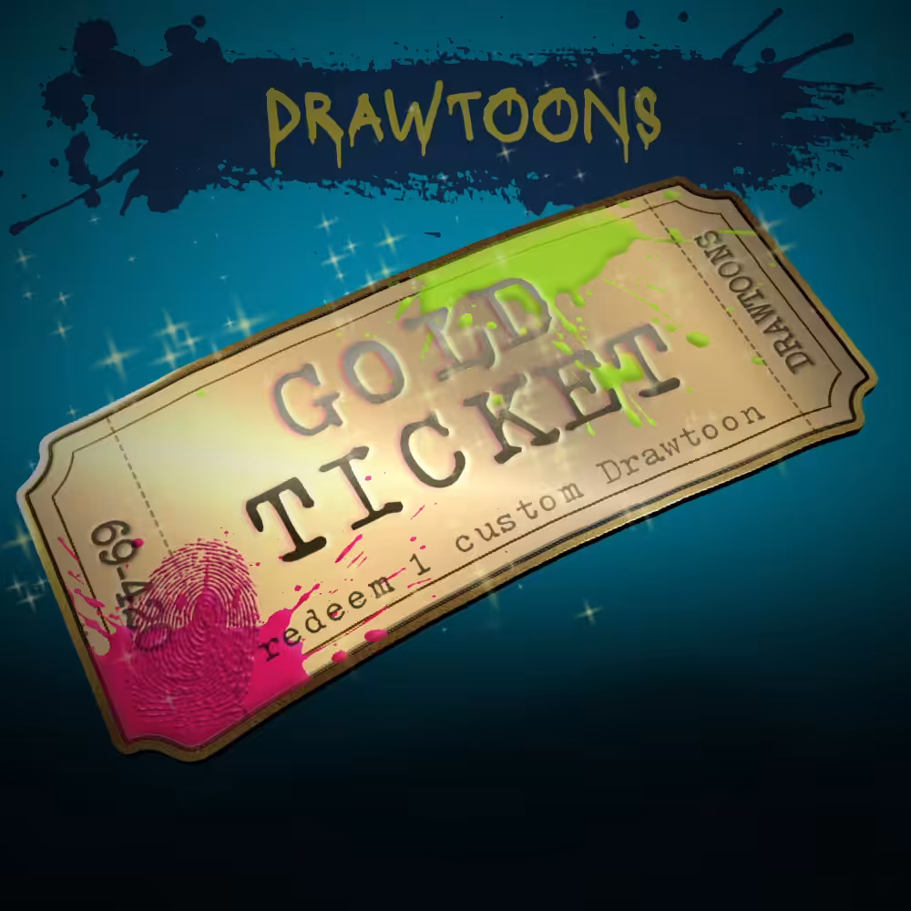 Drawtoon Gold Tickets