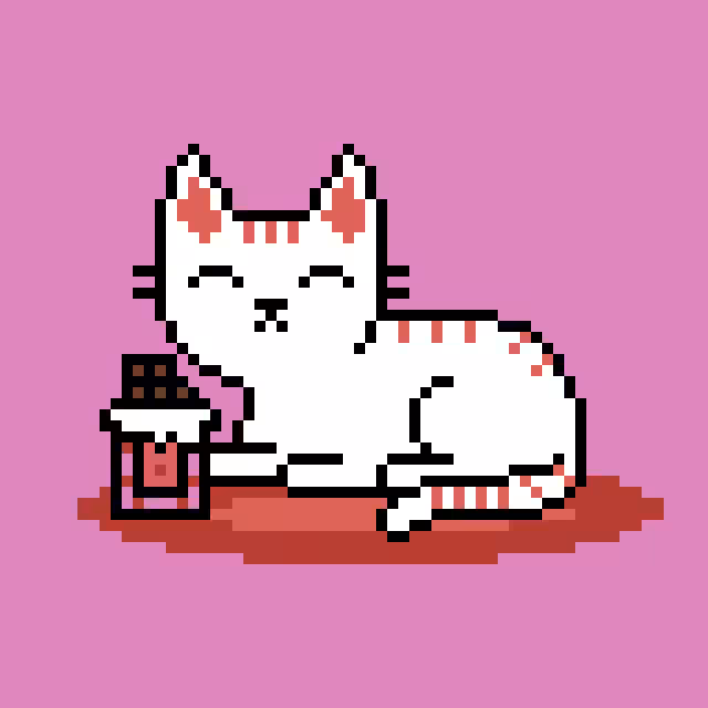 pixel kitten: Pixel Kitten #0043