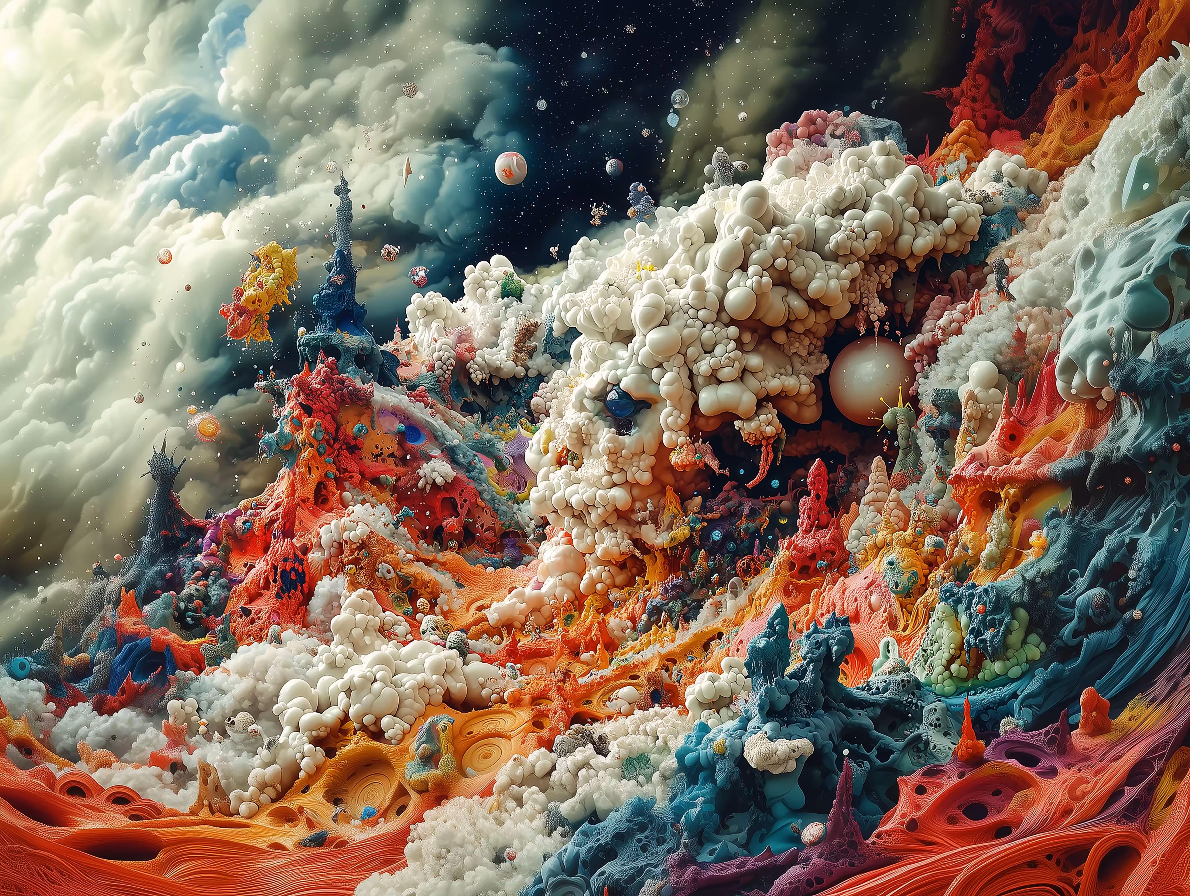 Sticky Freaky Landscape