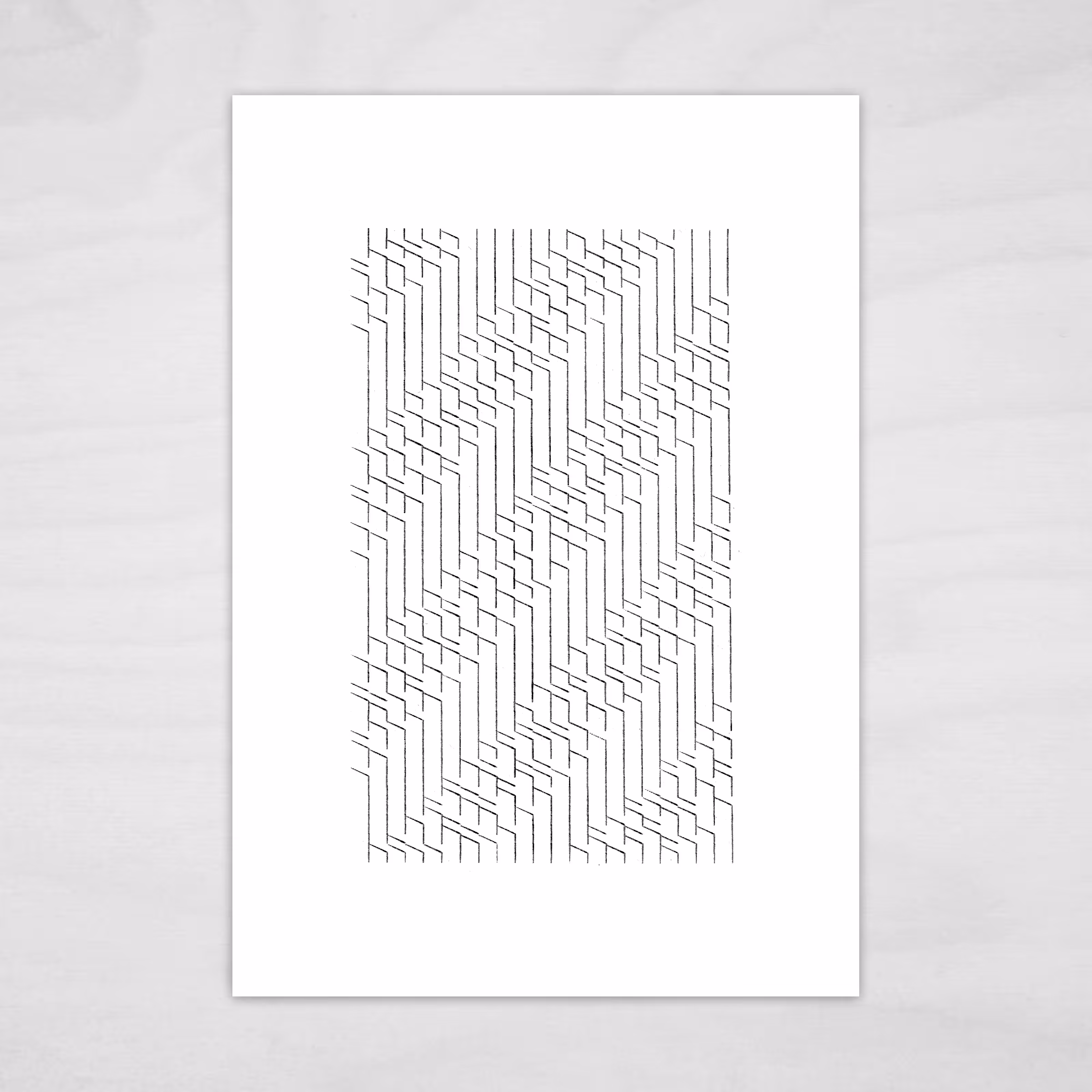 Card Index (for Three-Dimensional Writing) I