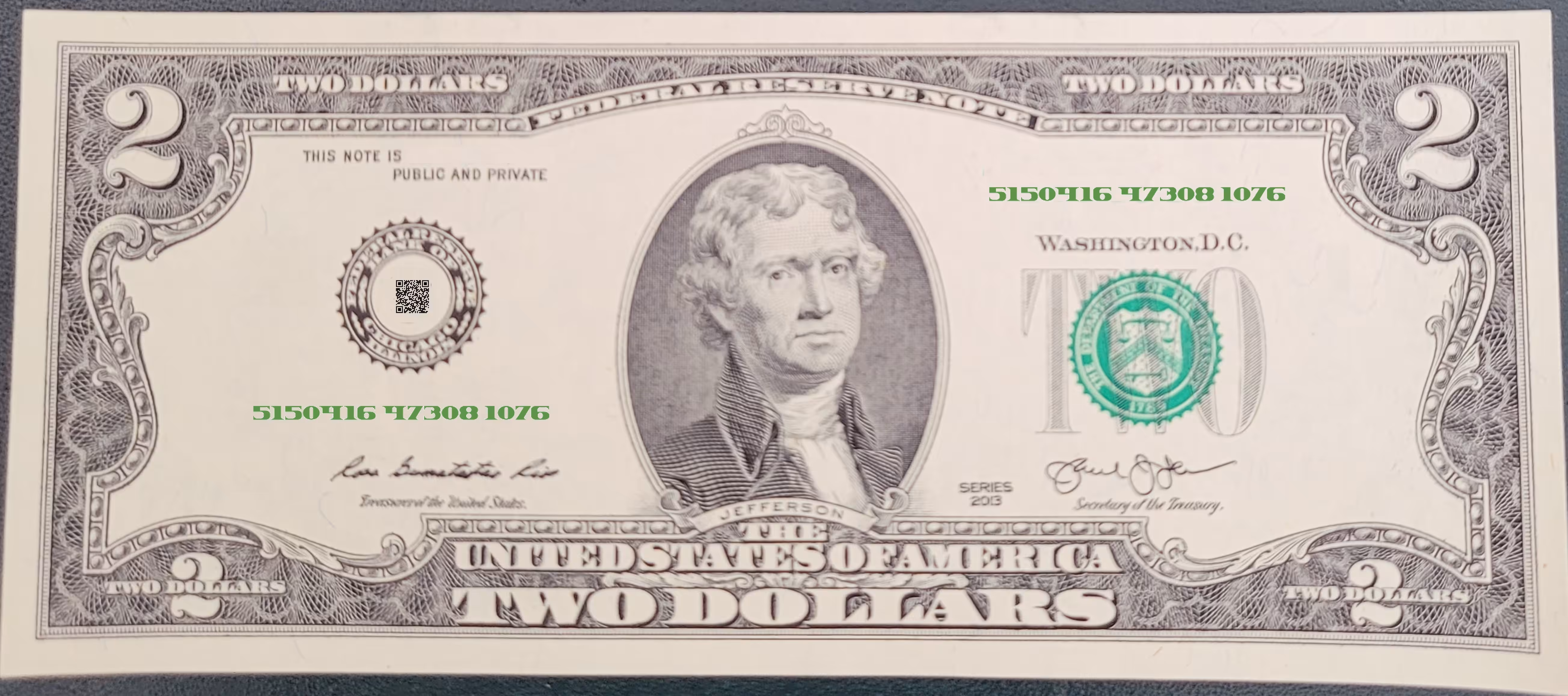 I want my $2
